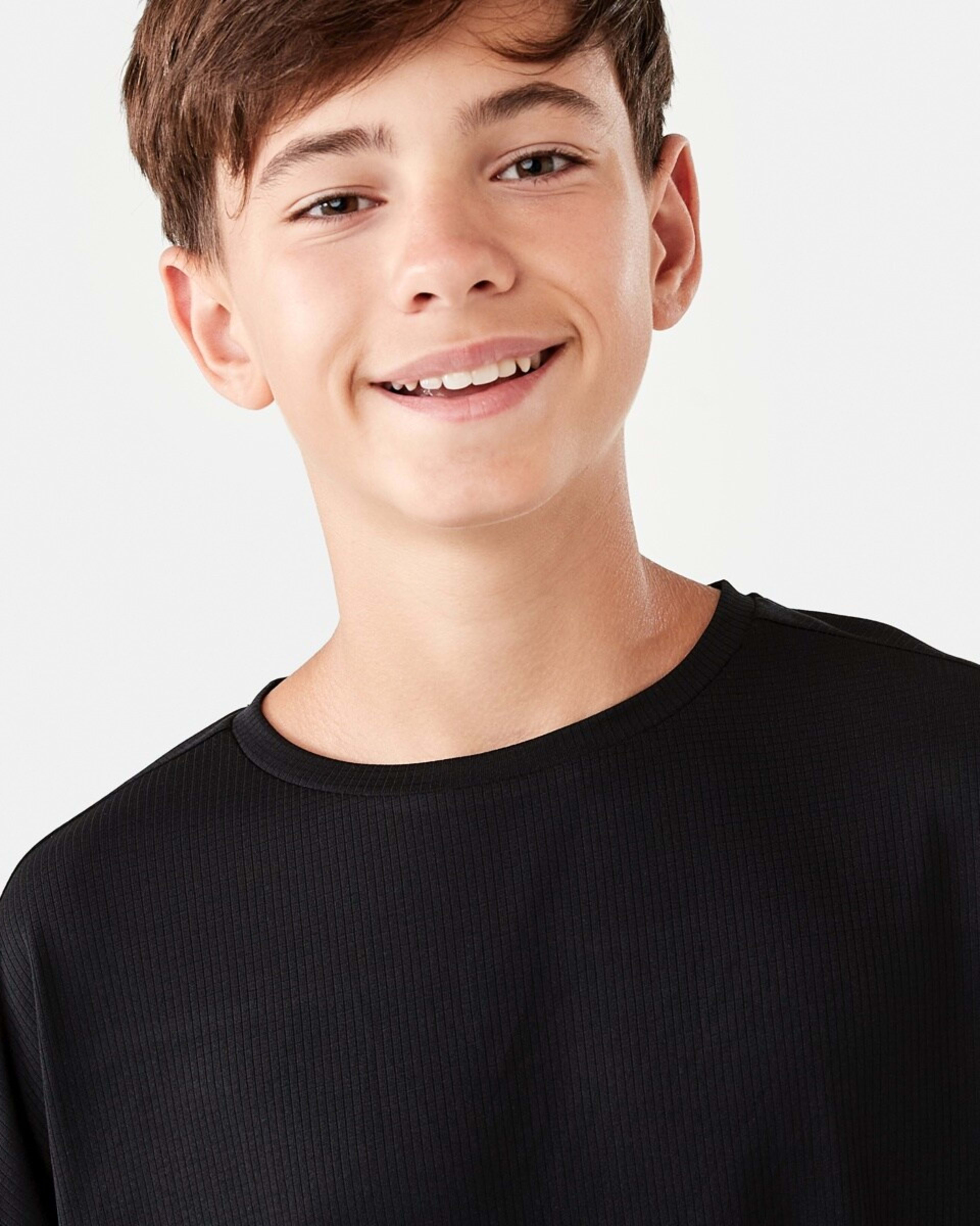 3 Active Kids Performance T-shirt Black, 3 of 9