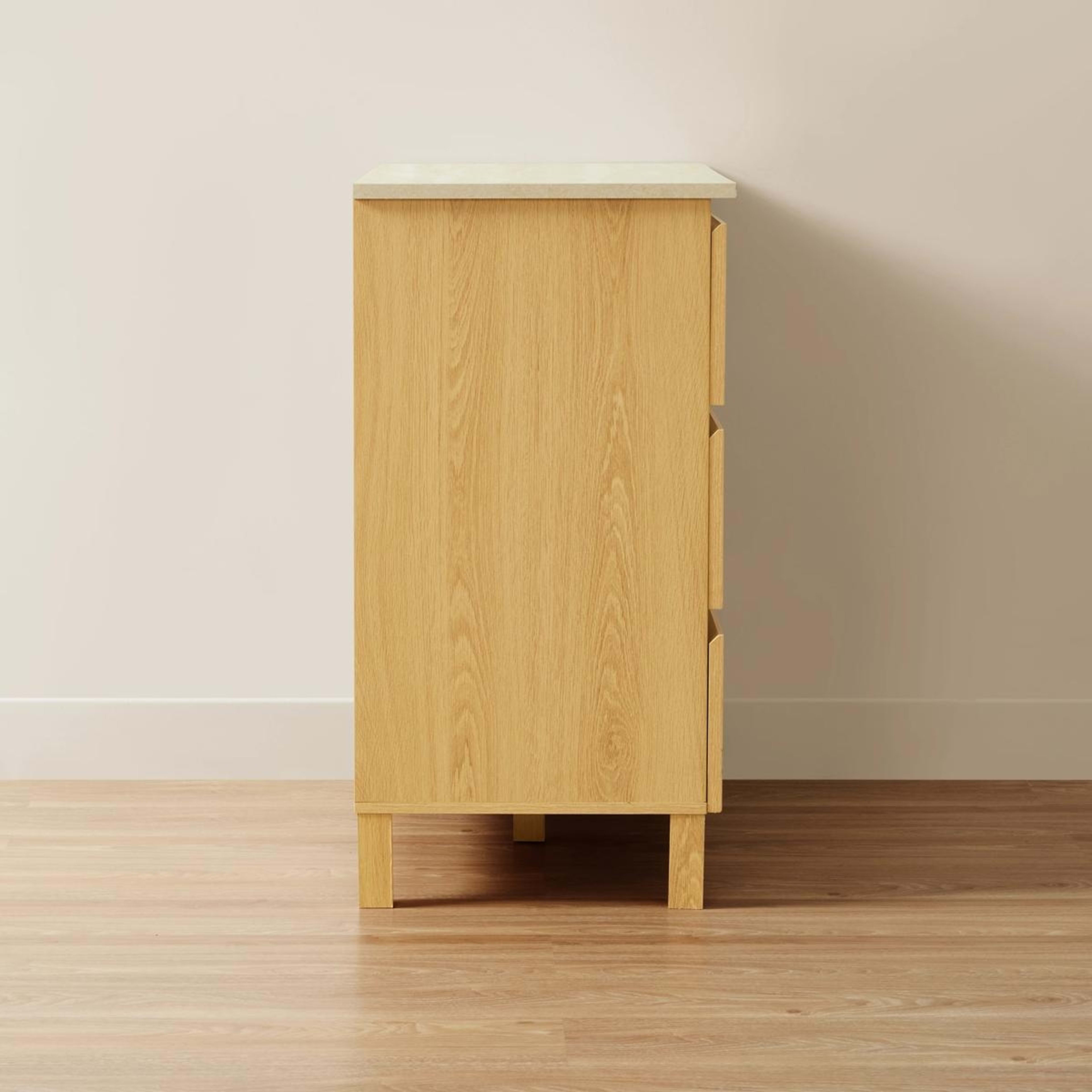 4 Bailey Chest of Drawers - Oak Look, 4 of 8