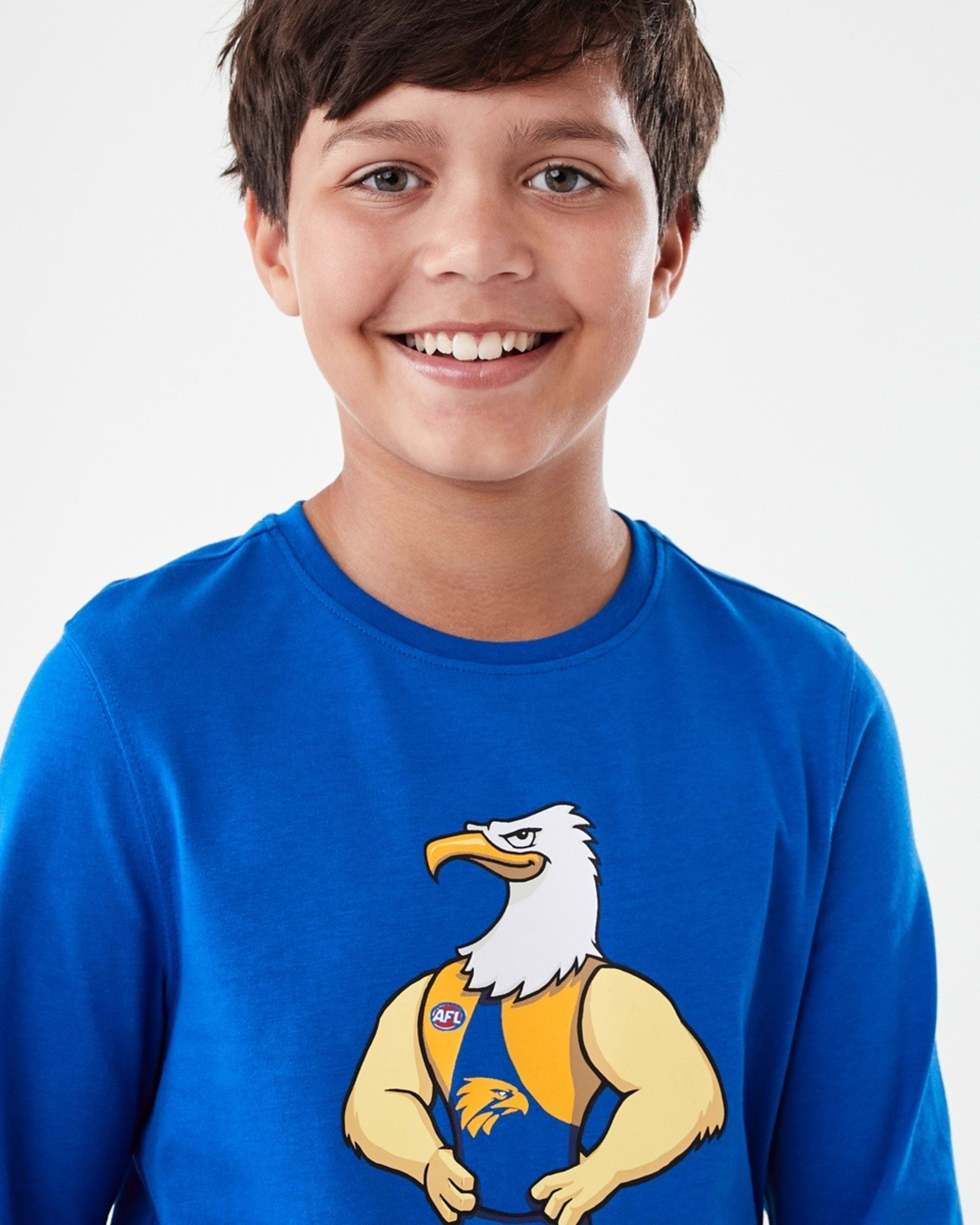 3 Official AFL Kids Pyjama Set West Coast, 3 of 9