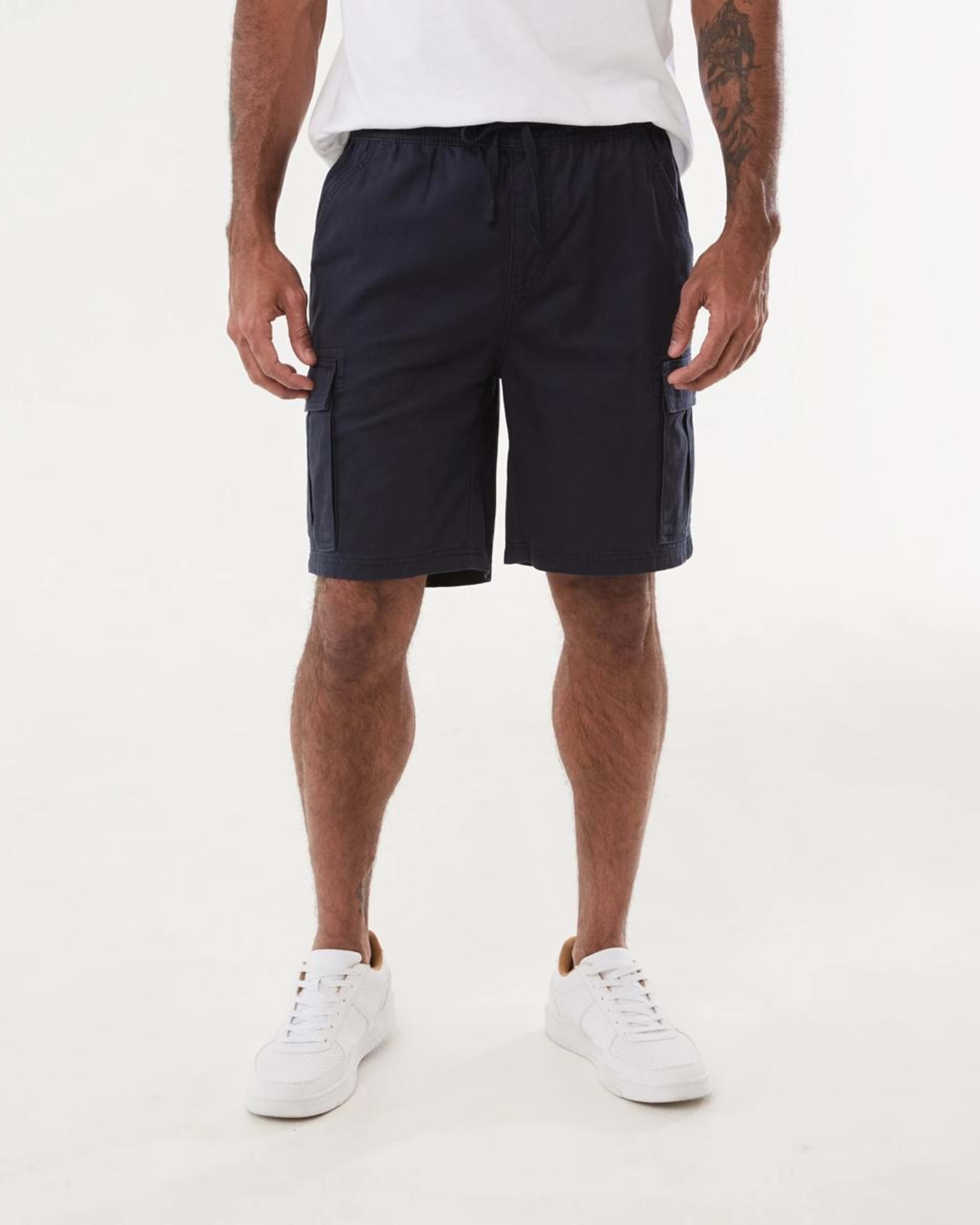 7 Elastic Waist Cargo Shorts PARISIAN NIGHT, 7 of 7