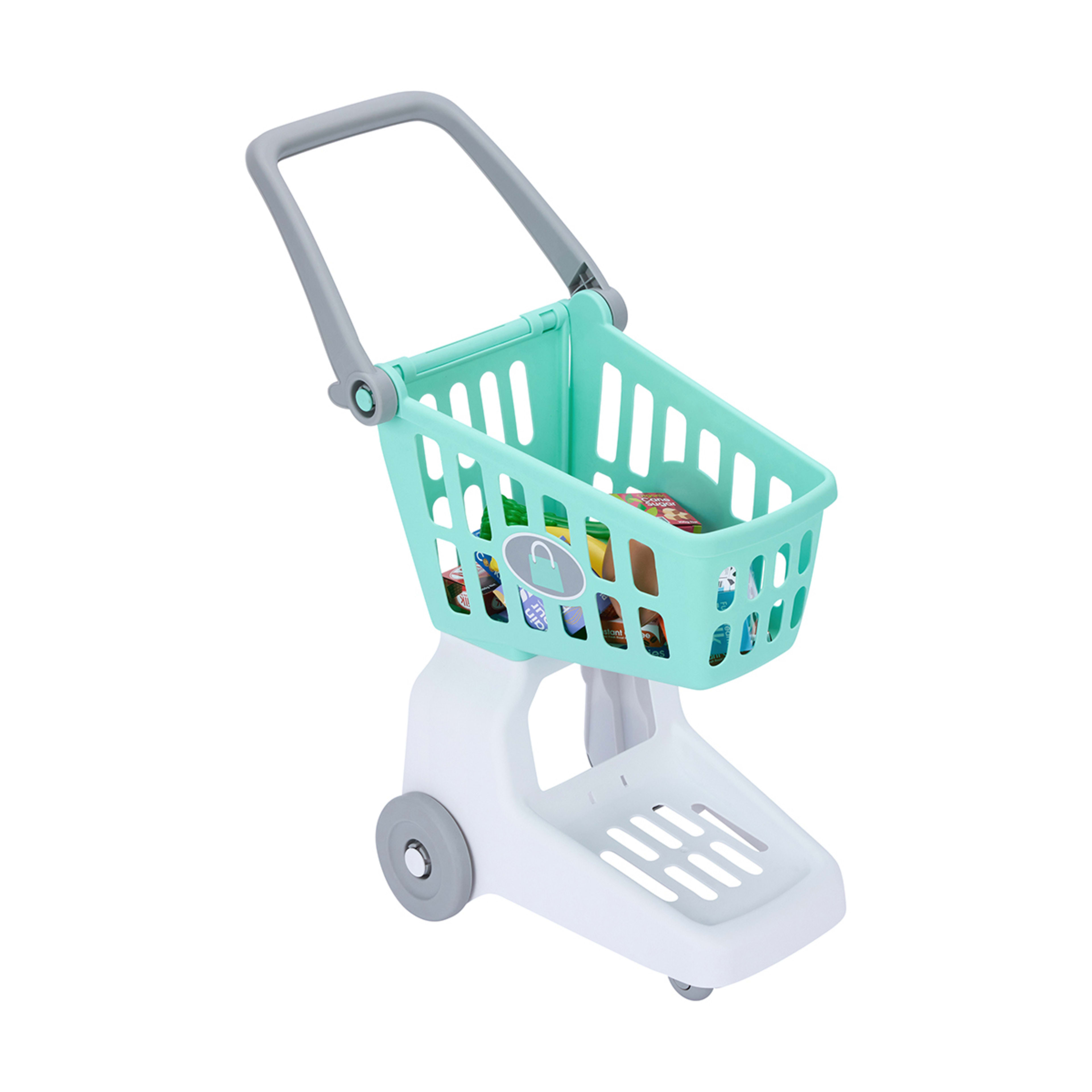 18 Piece Shopping Trolley and Food Playset Kmart