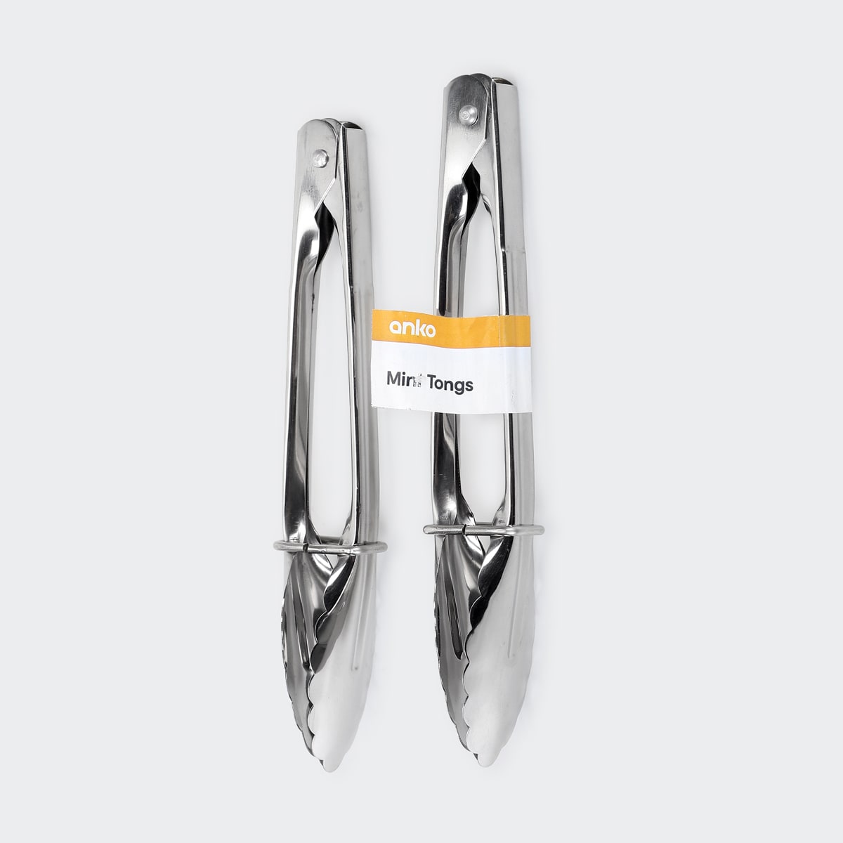 Stainless Steel Mini Tongs Set of 2 Kmart