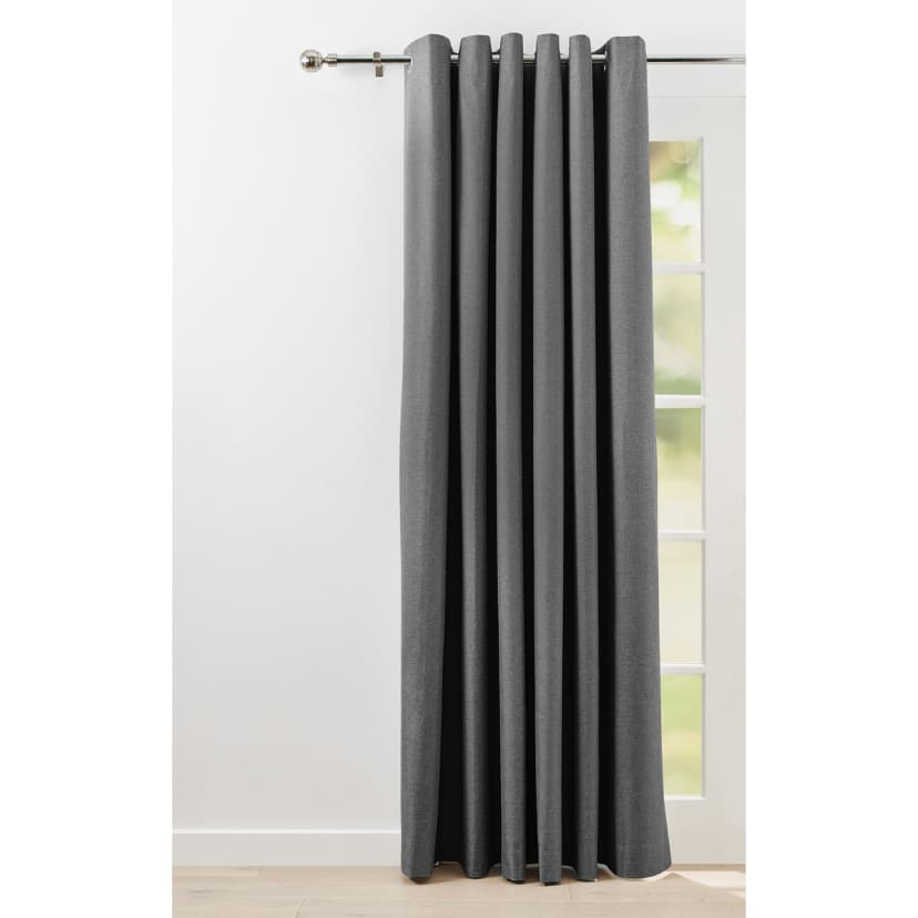Monaco Double Width Eyelet Curtain Pepper Kmart