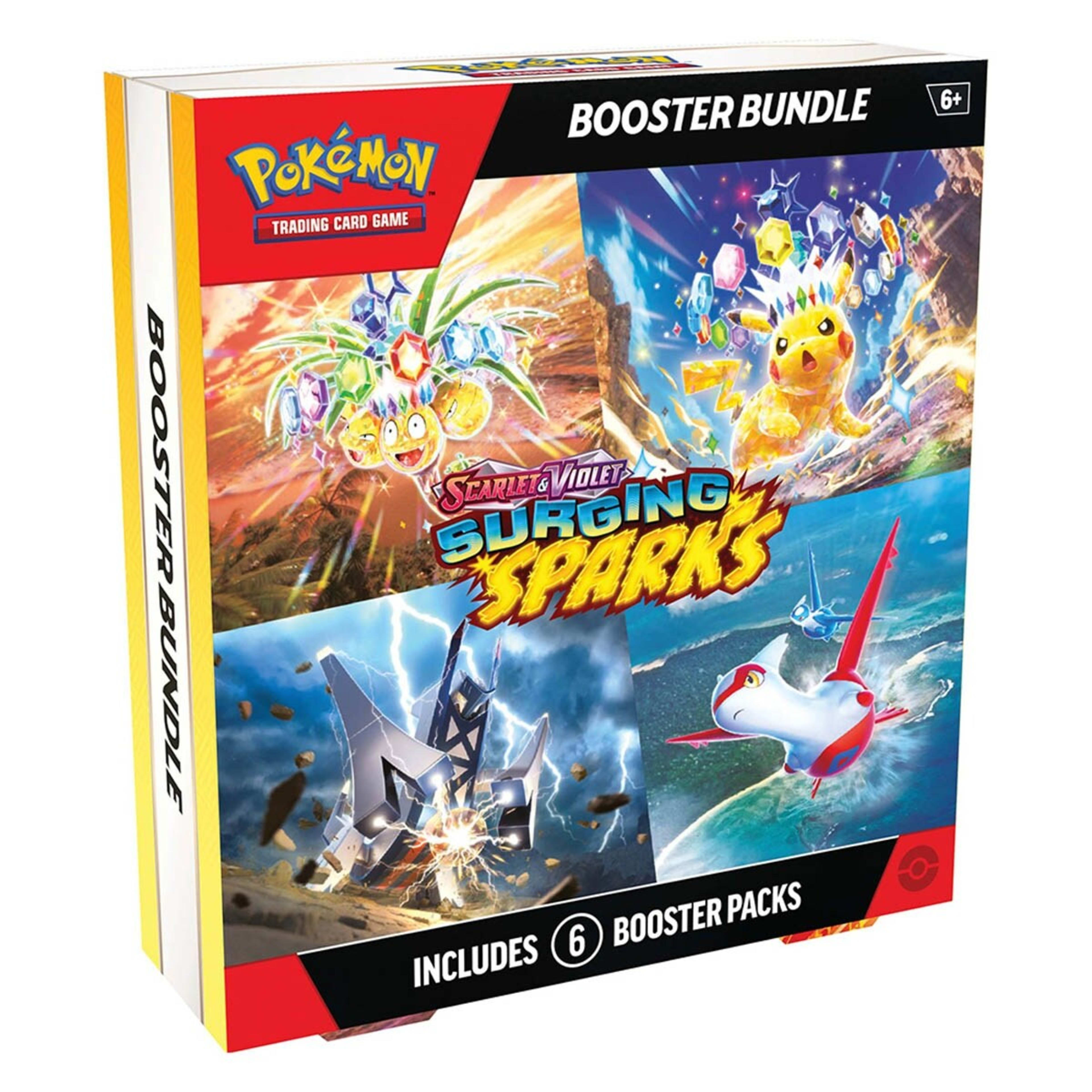 1 Pokemon Trading Card Game: Scarlet & Violet Surging Sparks Booster Bundle