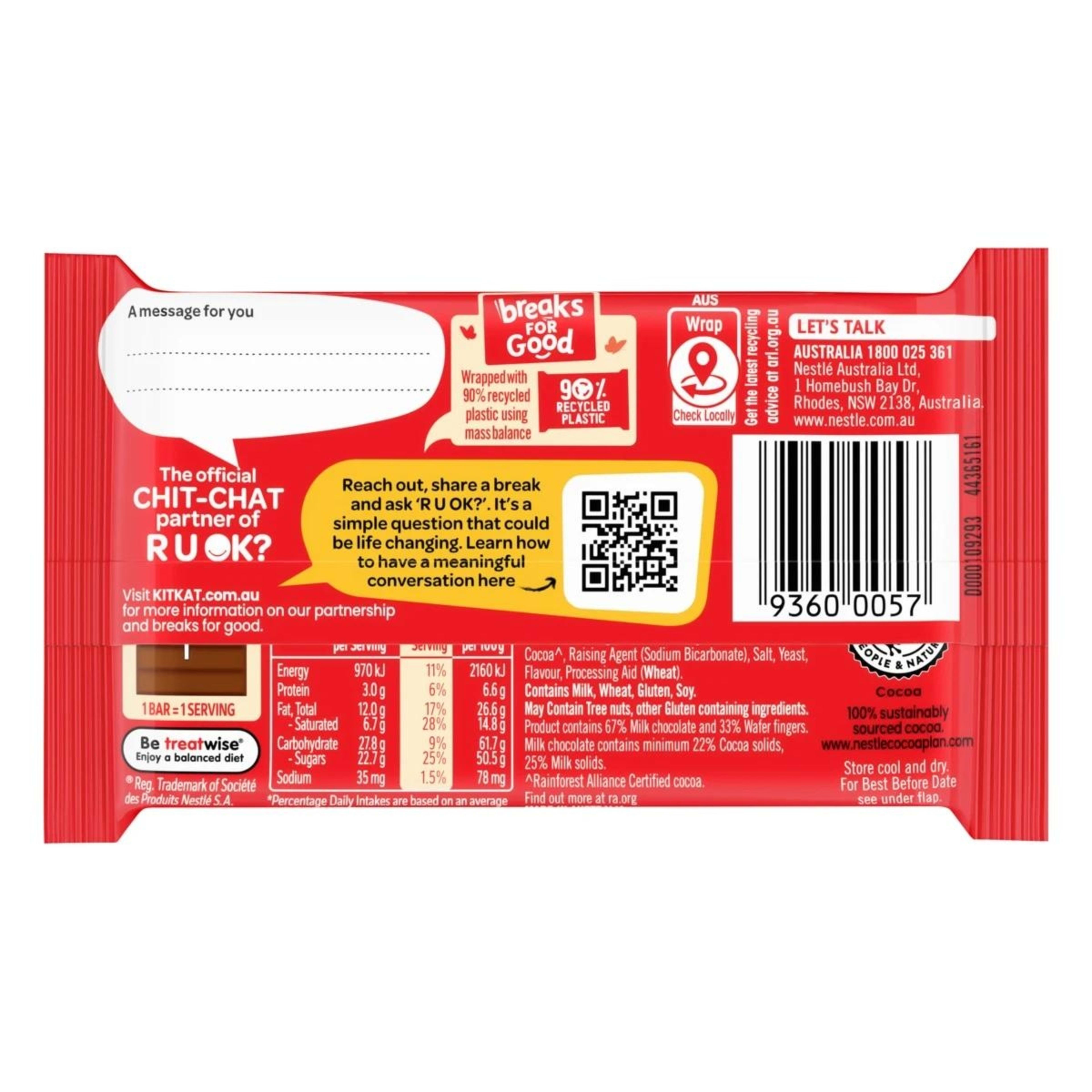 2 Nestle KitKat Milk Chocolate Bar 45g, 2 of 4