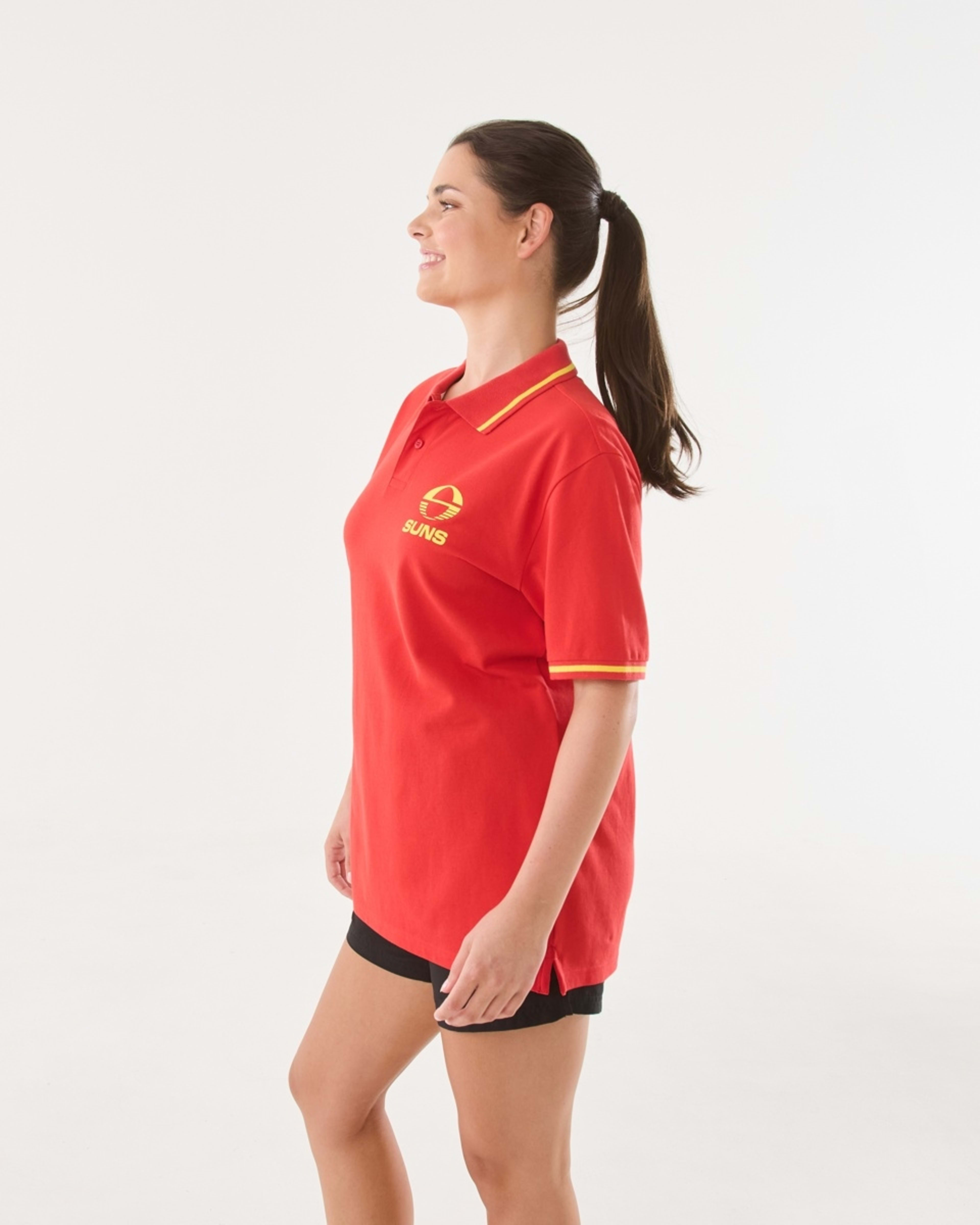 2 Official AFL Adult Polo Shirt Gc Suns, 2 of 6