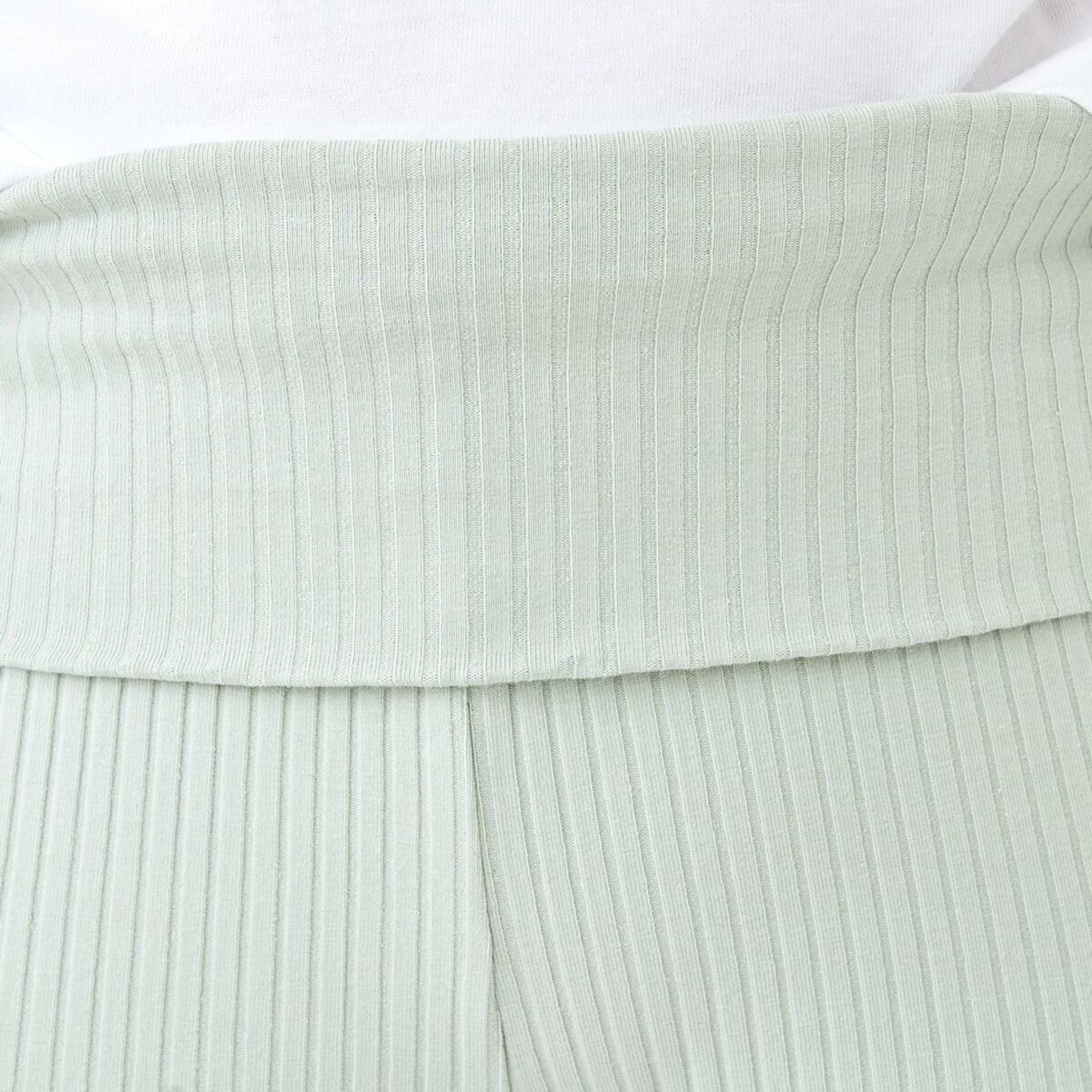 3 Rib Roll Waist Leggings Aqua Grey, 3 of 8