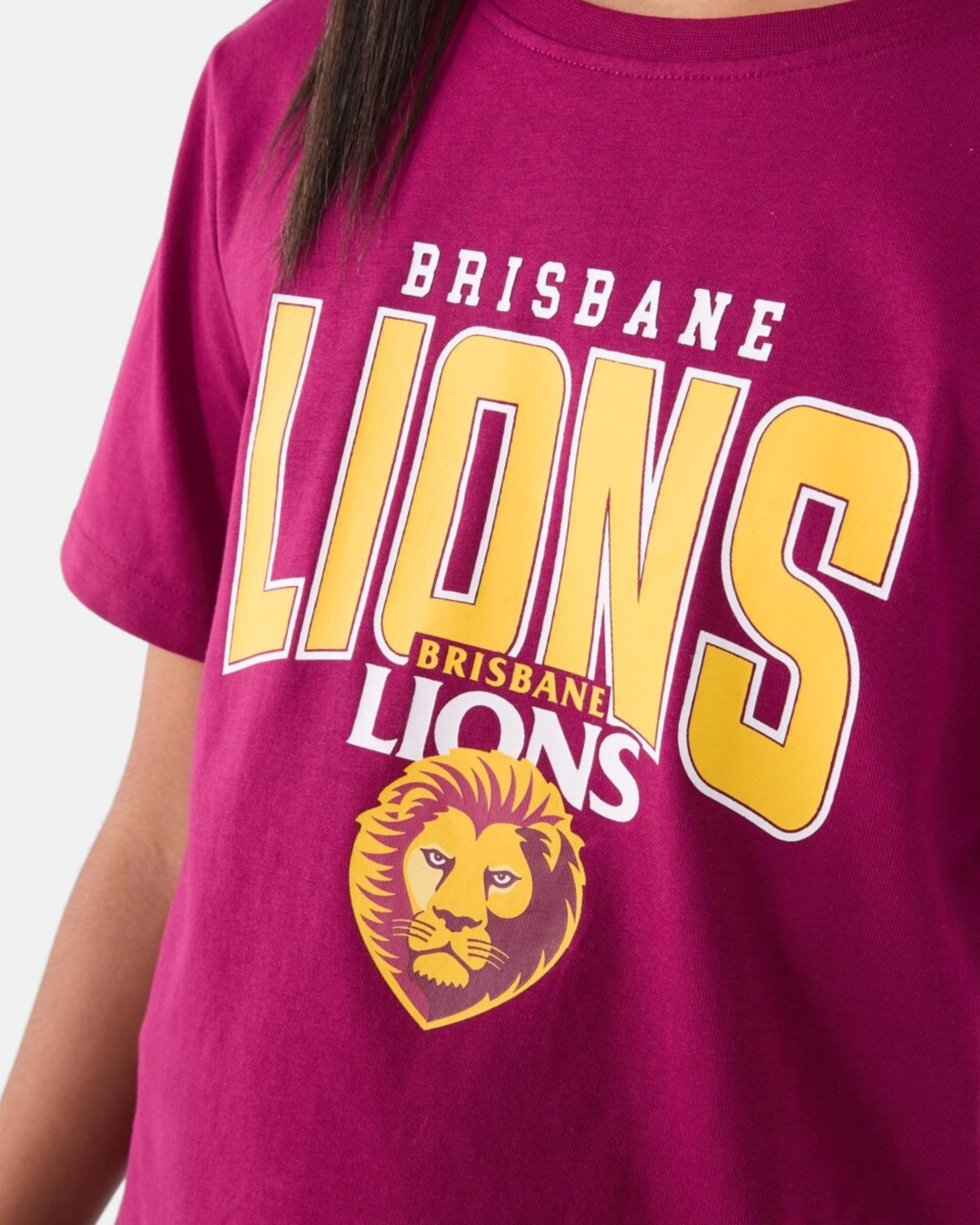 4 Official AFL Kids T-shirt Brisbane, 4 of 9