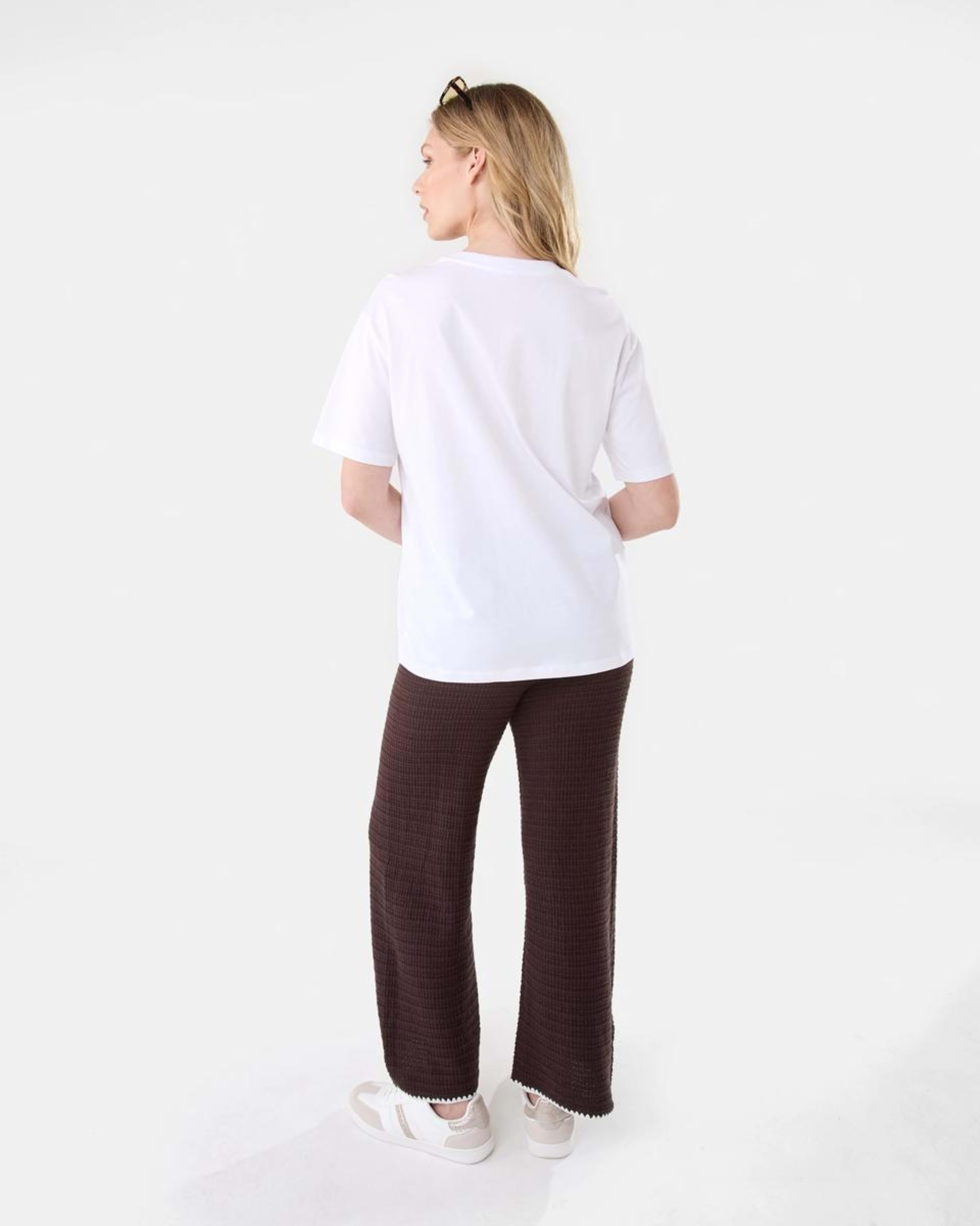 4 Crochet Trim Pants Melt Brown, 4 of 6