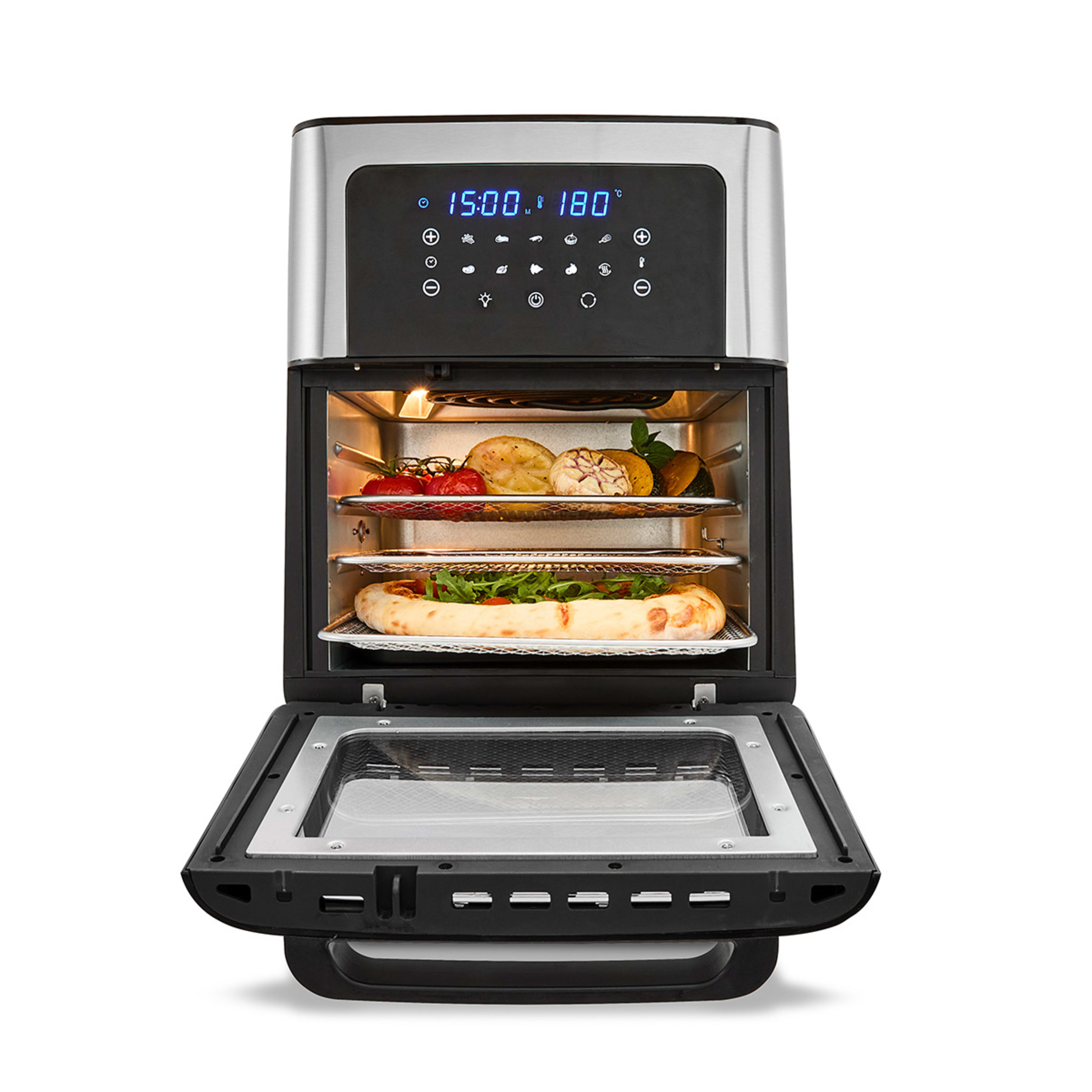 2 12L Air Fryer Oven - Silver, 2 of 10