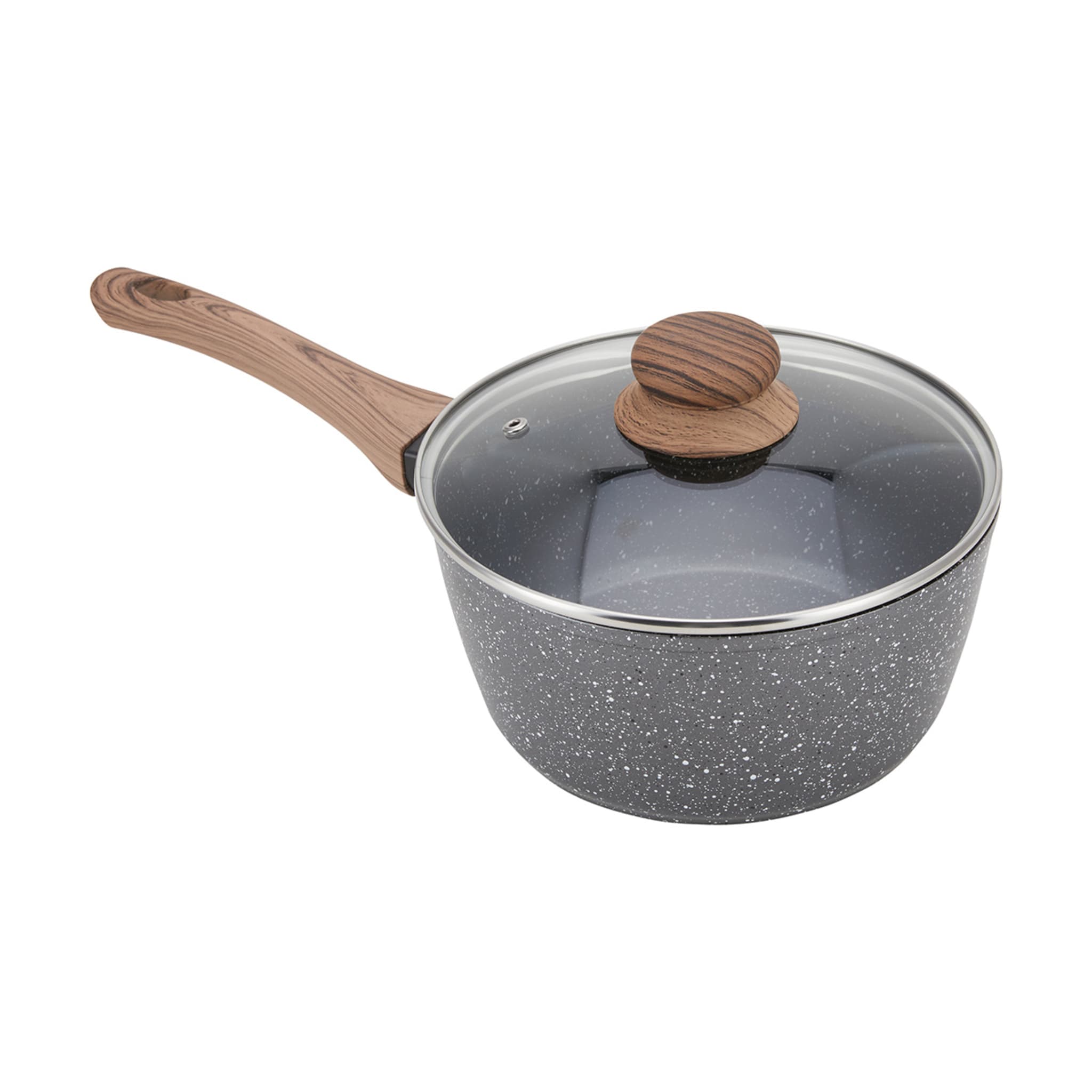 20cm Wood Look Saucepan Kmart