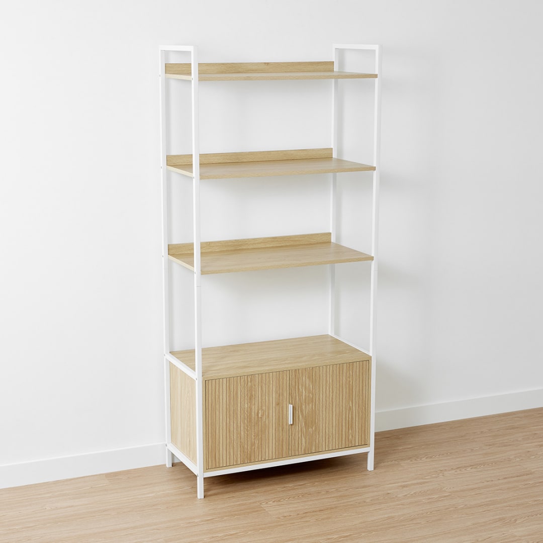 Isla Bookcase Storage Kmart