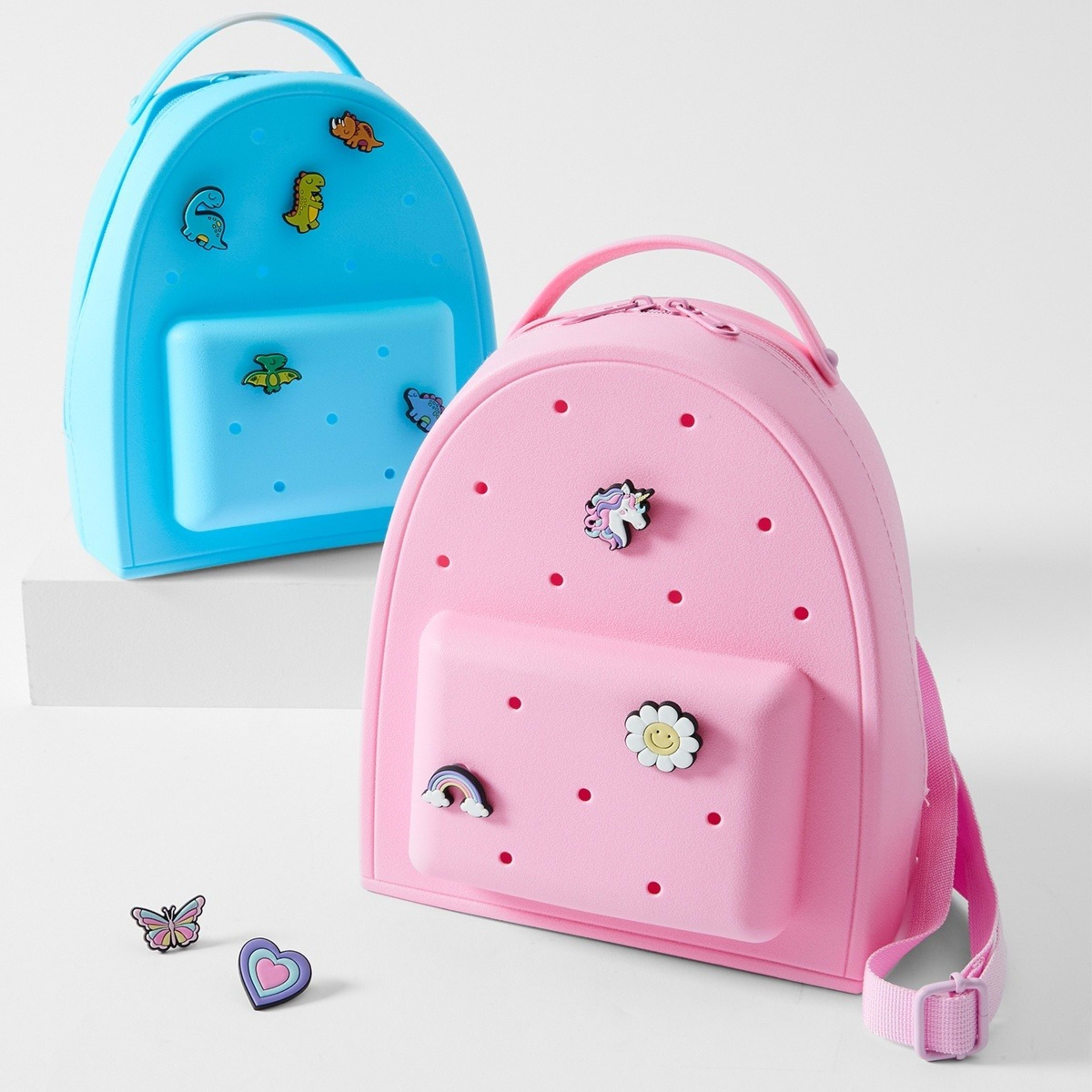 10 Mini Backpack with Charms - Pink, 10 of 10