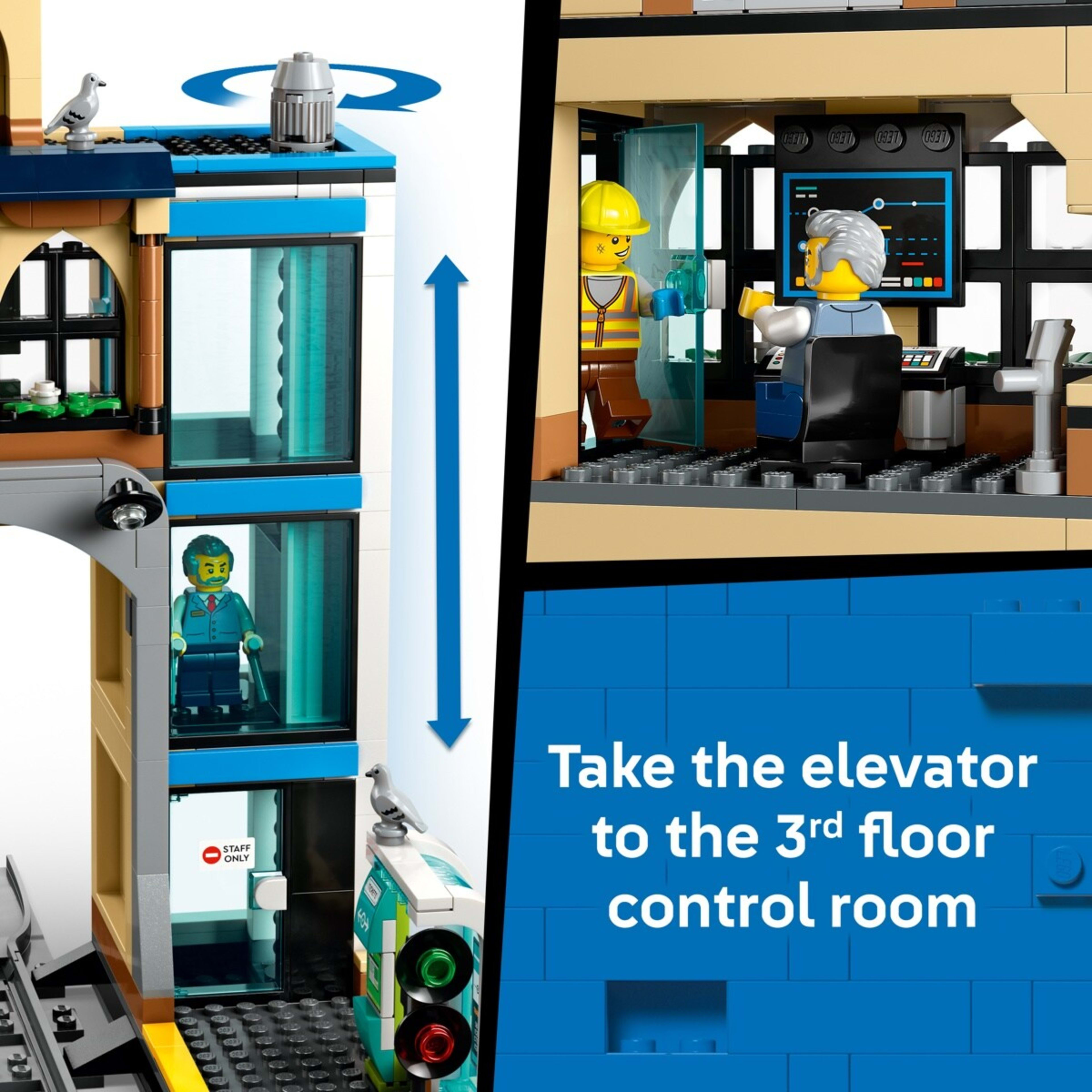 5 LEGO City Central Train Station 60469, 5 of 10