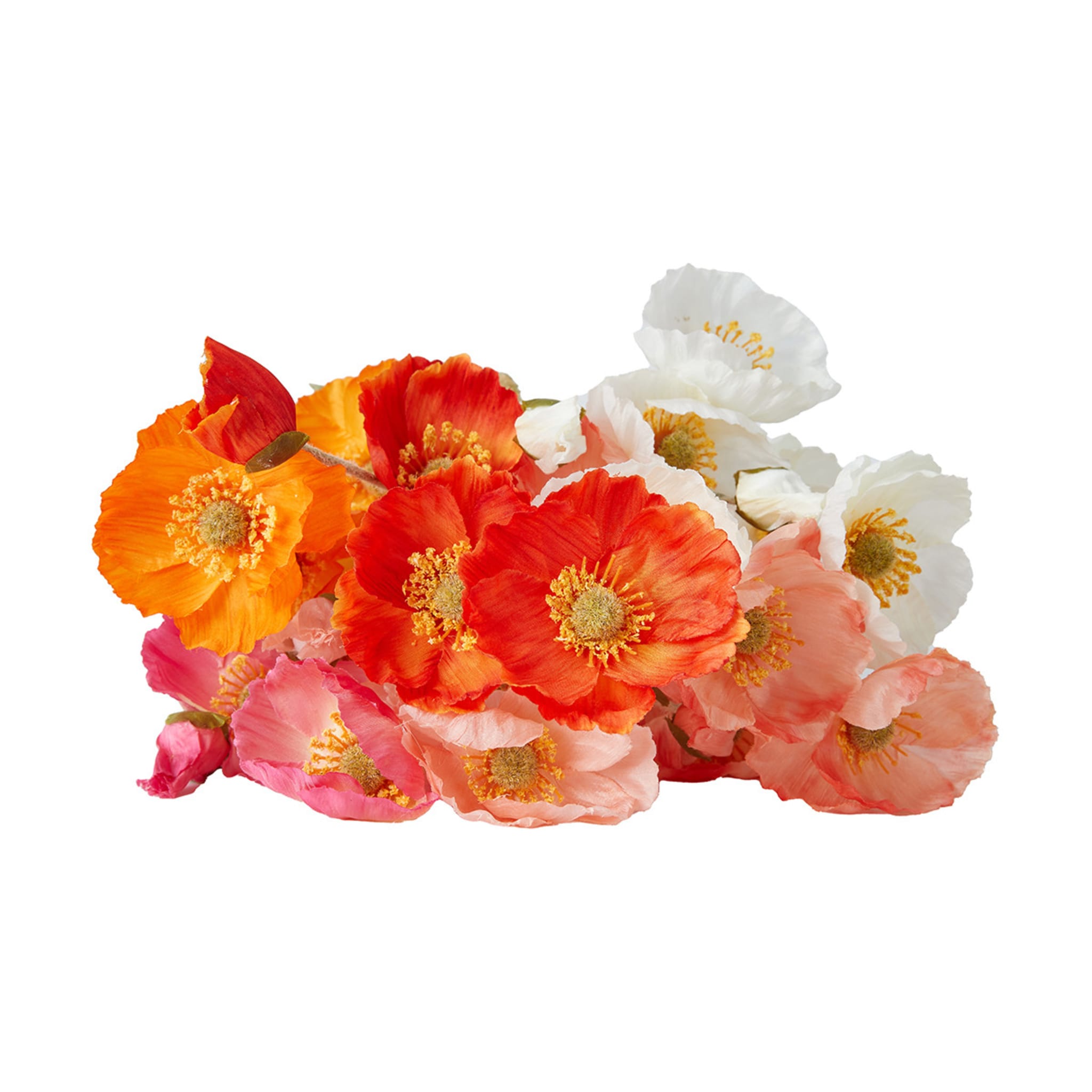 Artificial Poppies Bunch Kmart