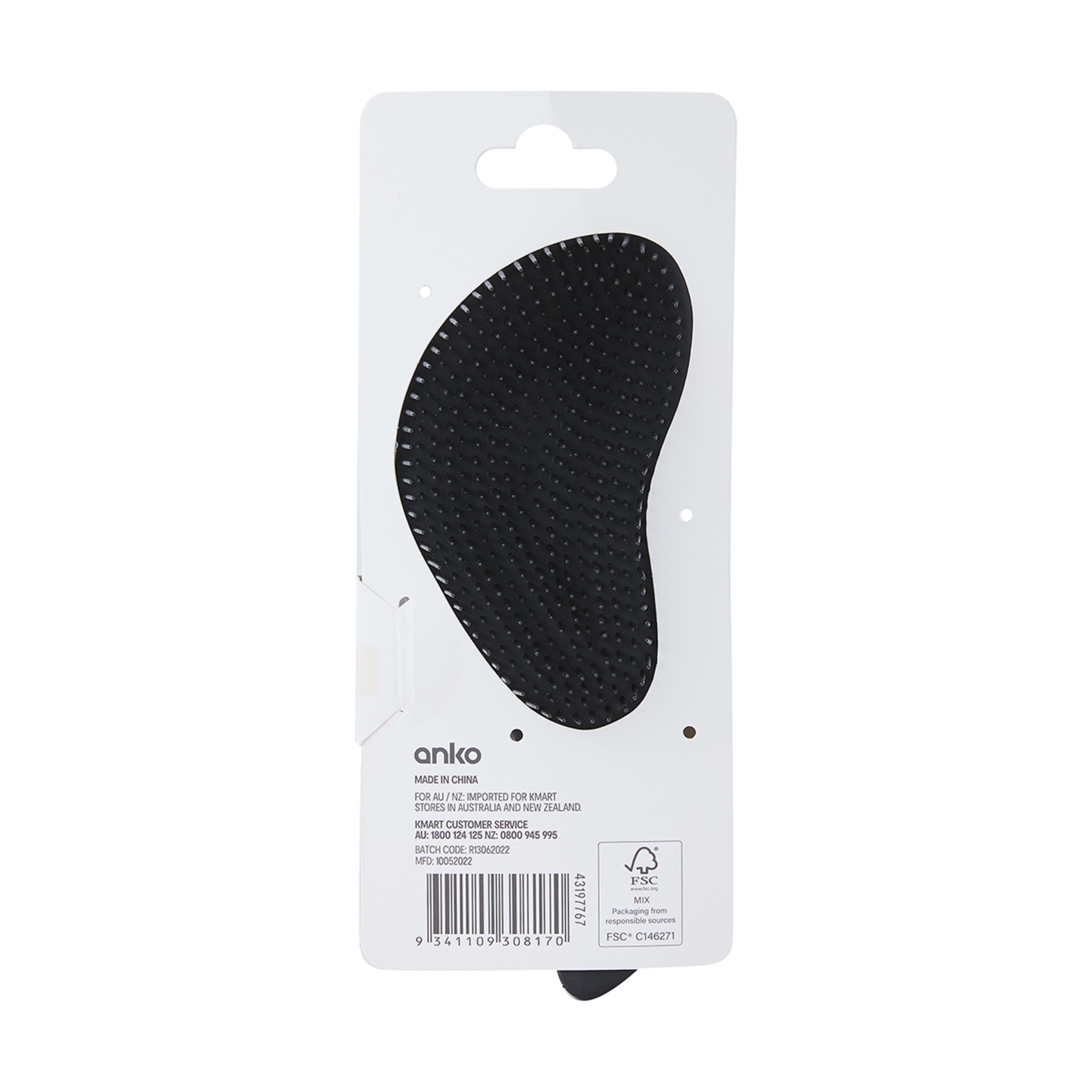 Supreme Detangler Hair Brush Black Kmart