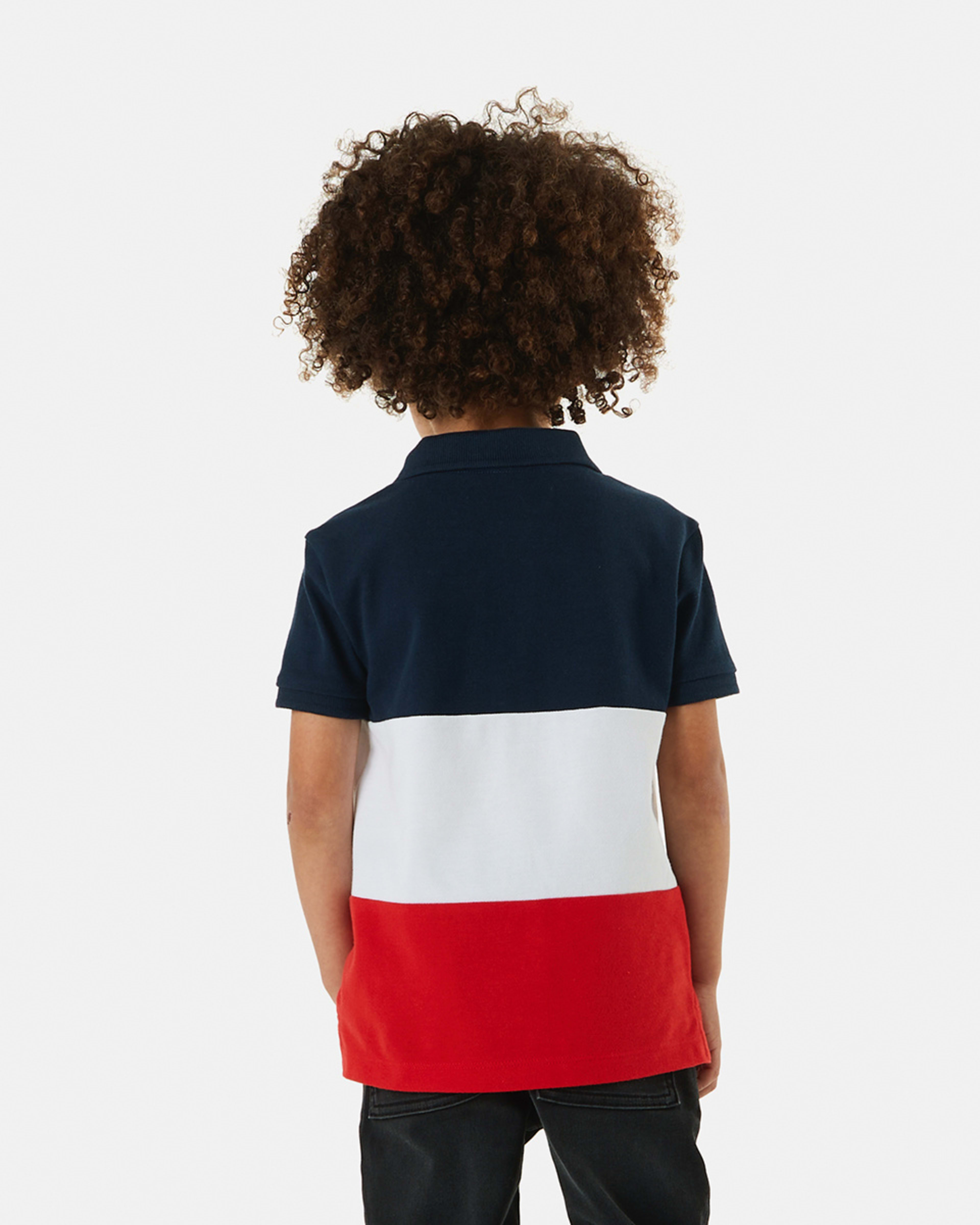 Colour Block Polo Tshirt Kmart