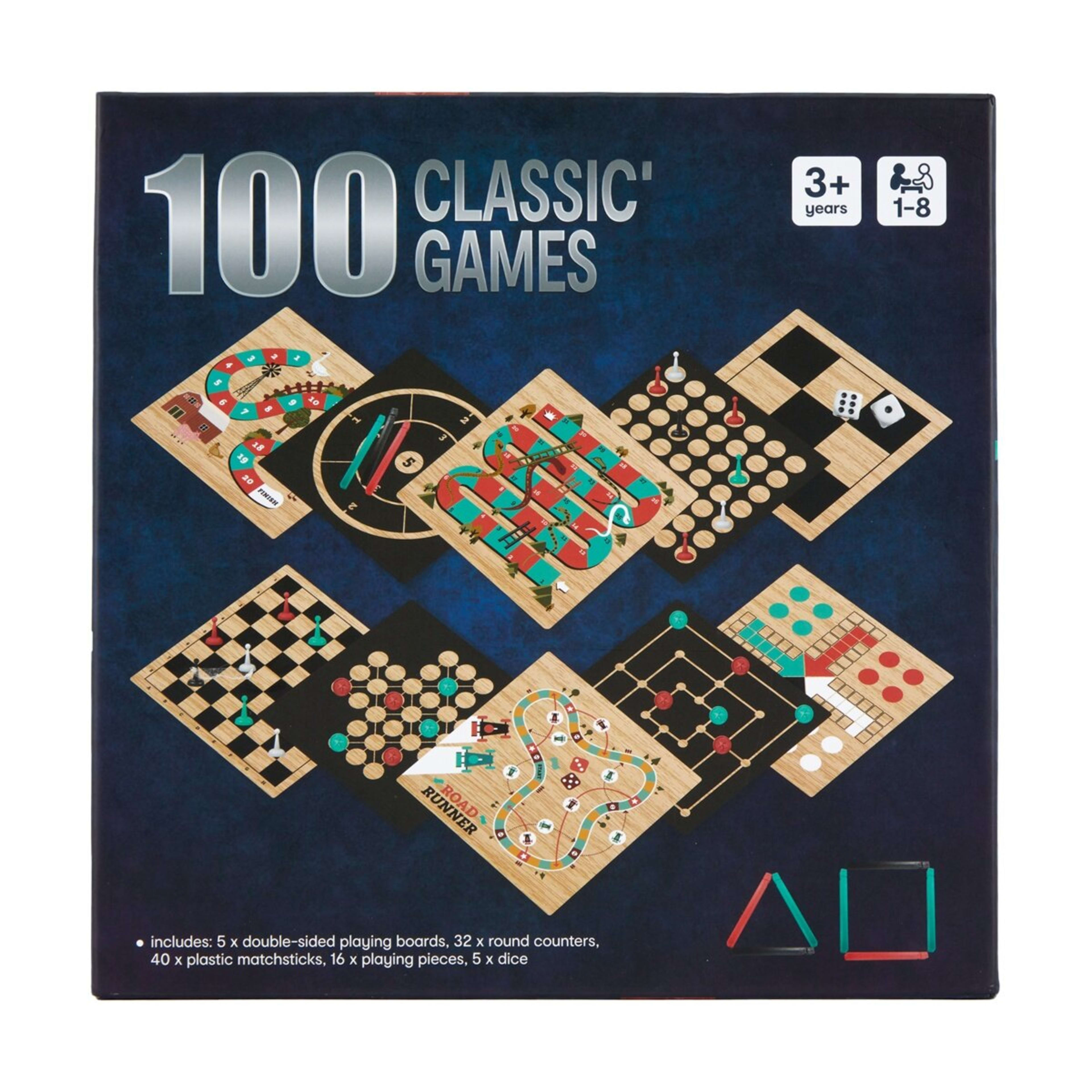 1 100-in-1 Games Set