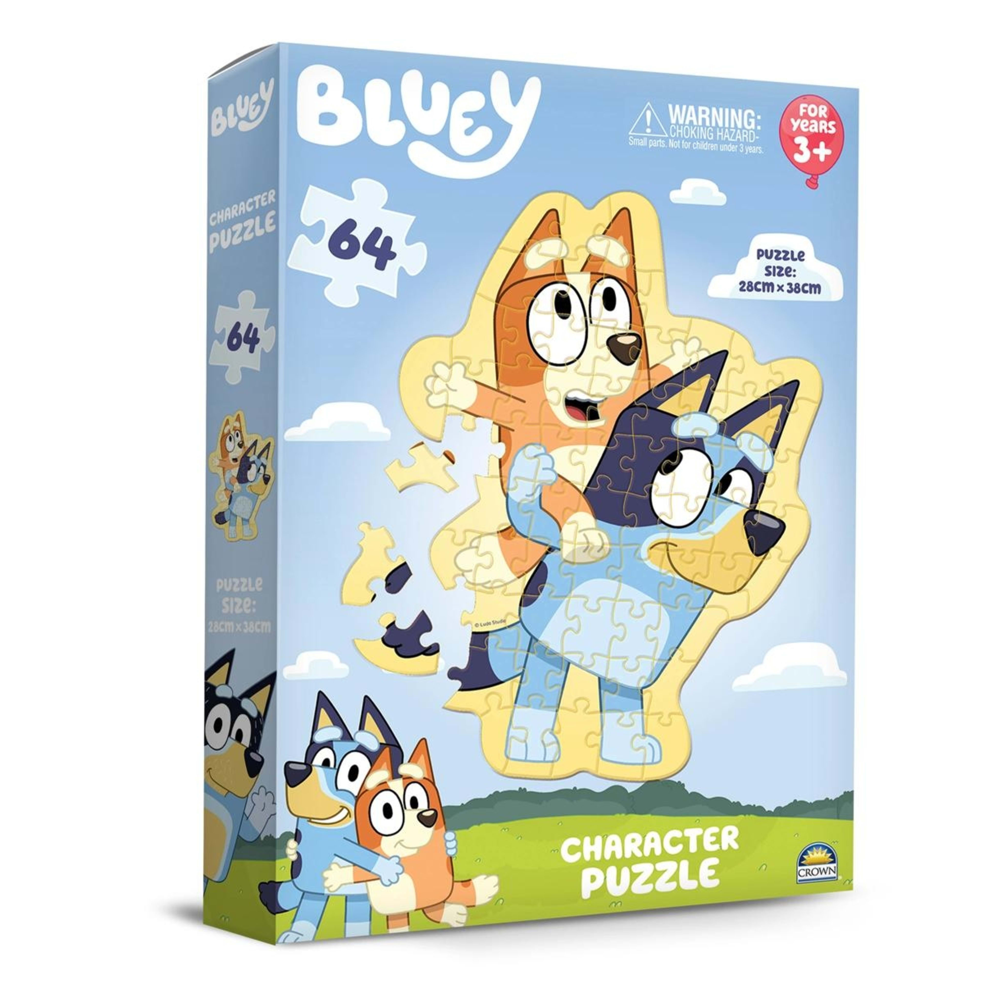 3 64 Piece Character Puzzle - Assorted, 3 of 6