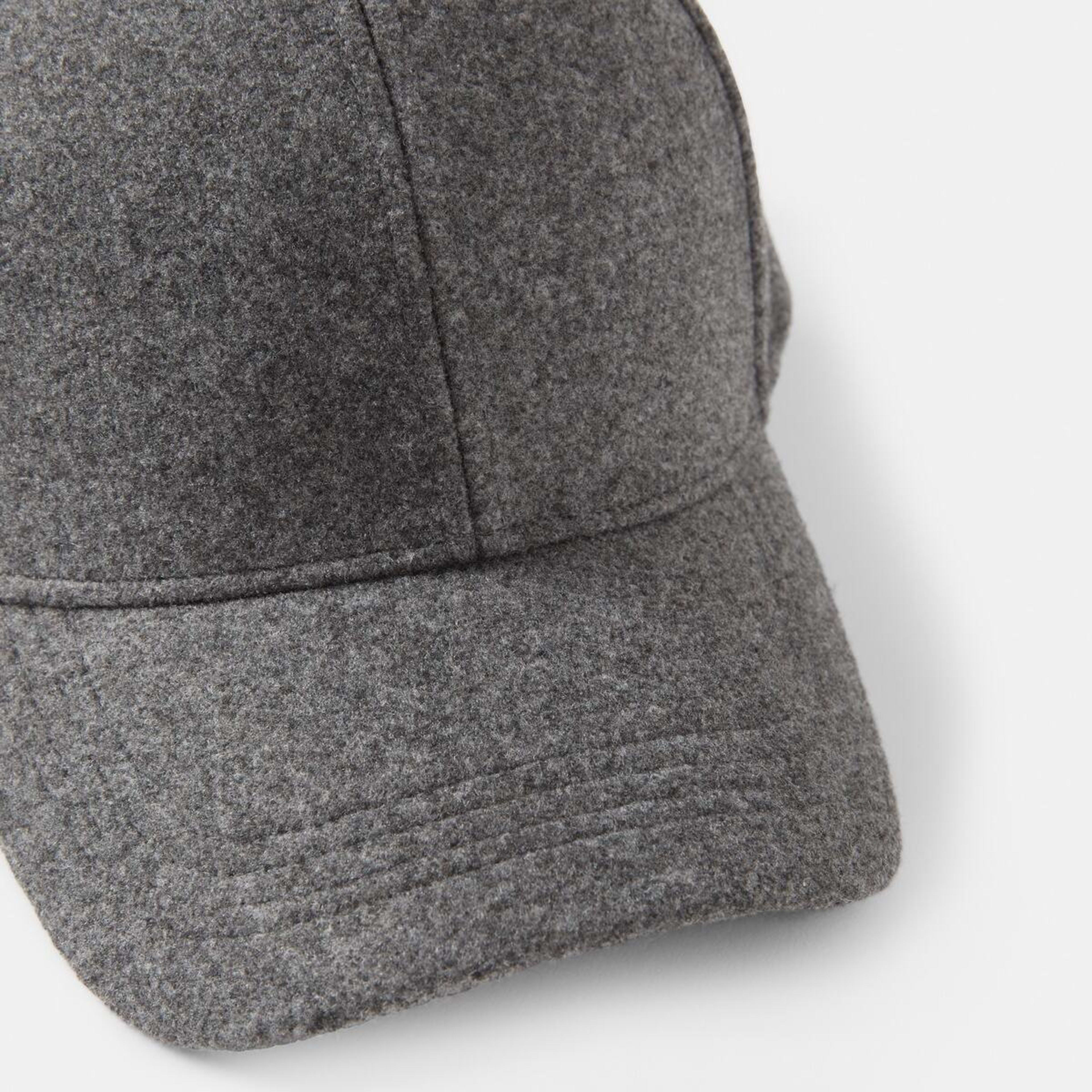 3 Felt Cap Charcoal Marle, 3 of 5