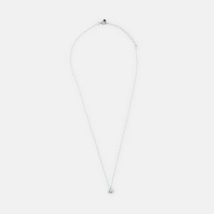Cubic Zirconia Pendant Necklace - Silver Tone - Kmart