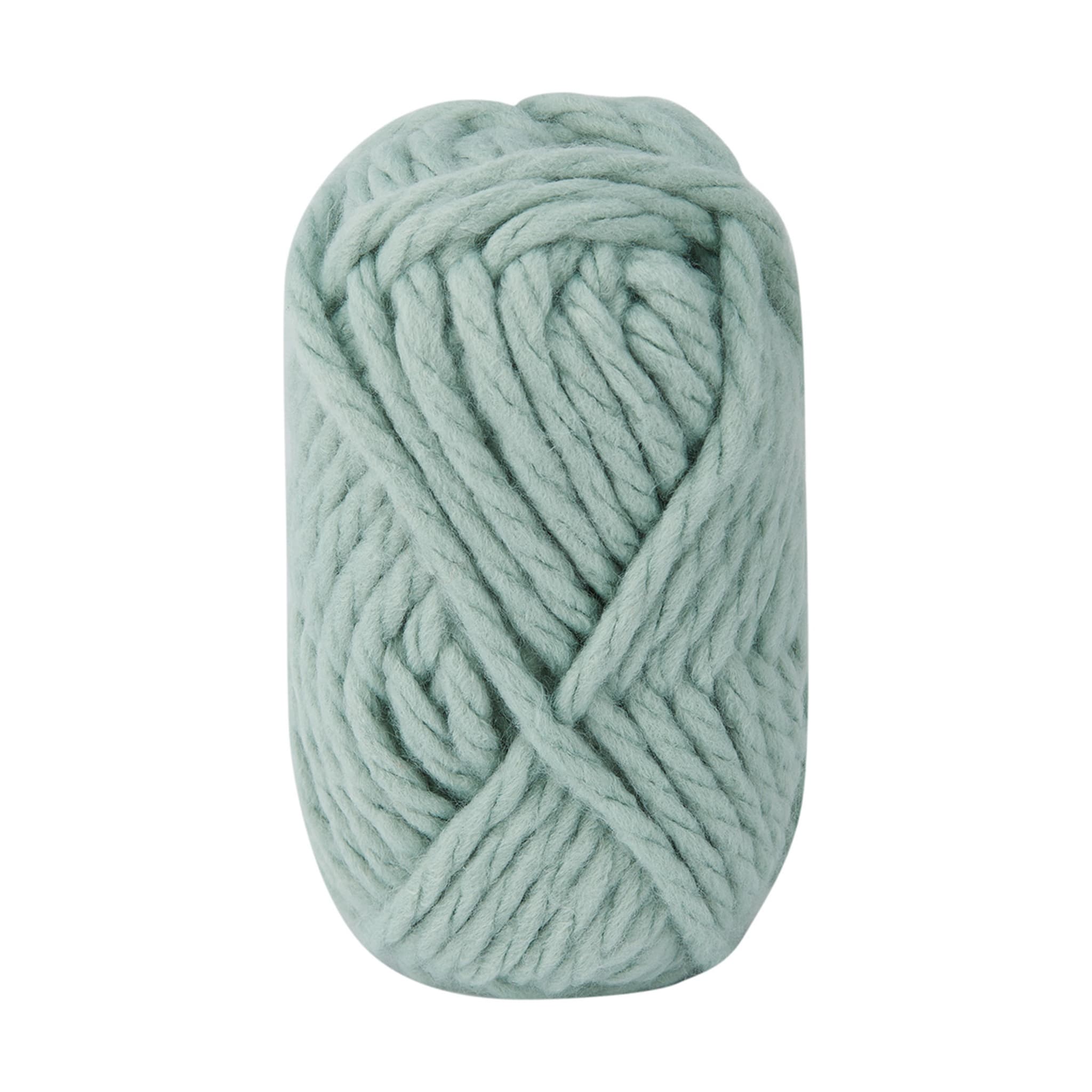 Super Chunky Acrylic Yarn Mint Kmart
