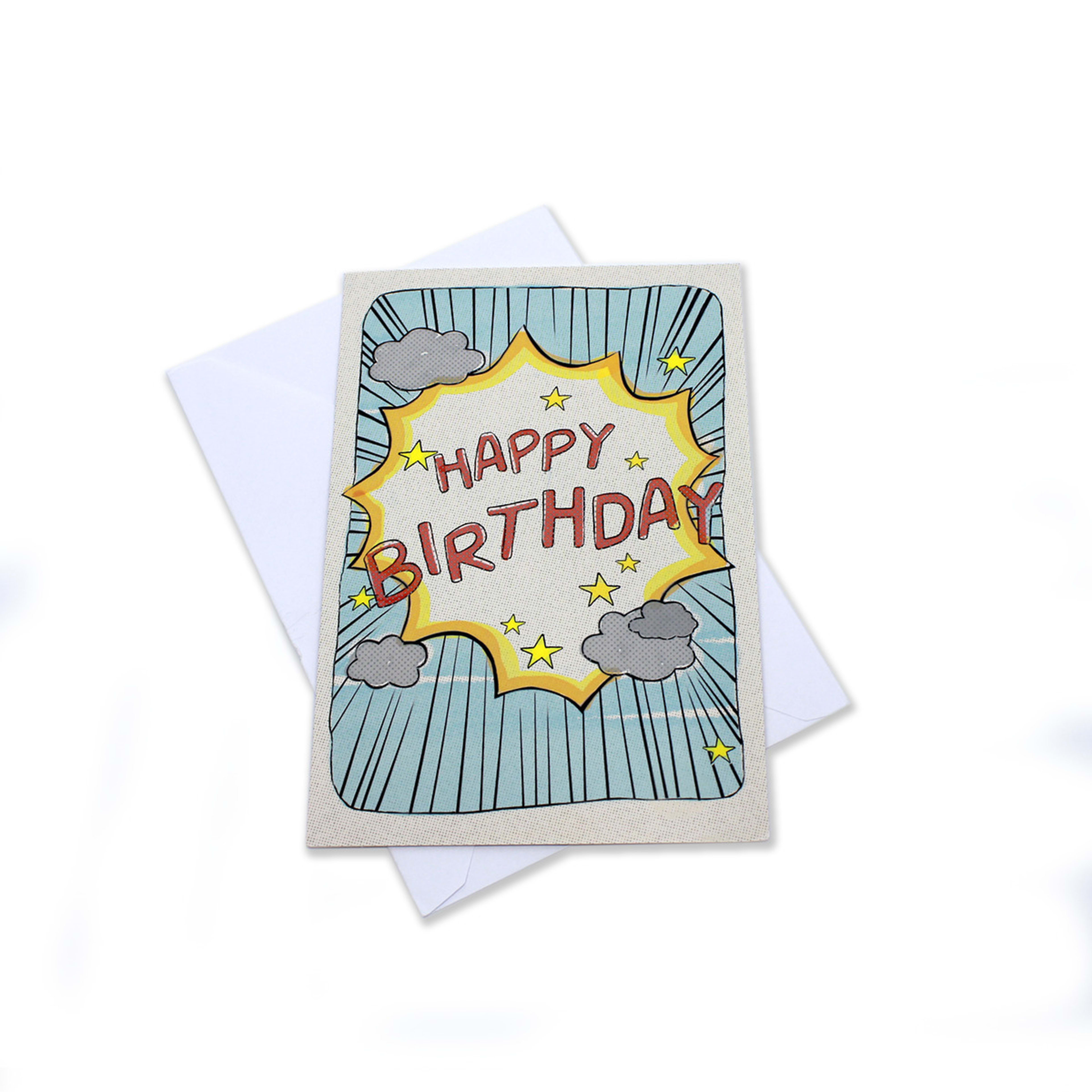 1 Hallmark Birthday Card - Super Wishes