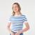 BOLD STRIPE BLUE MARINE