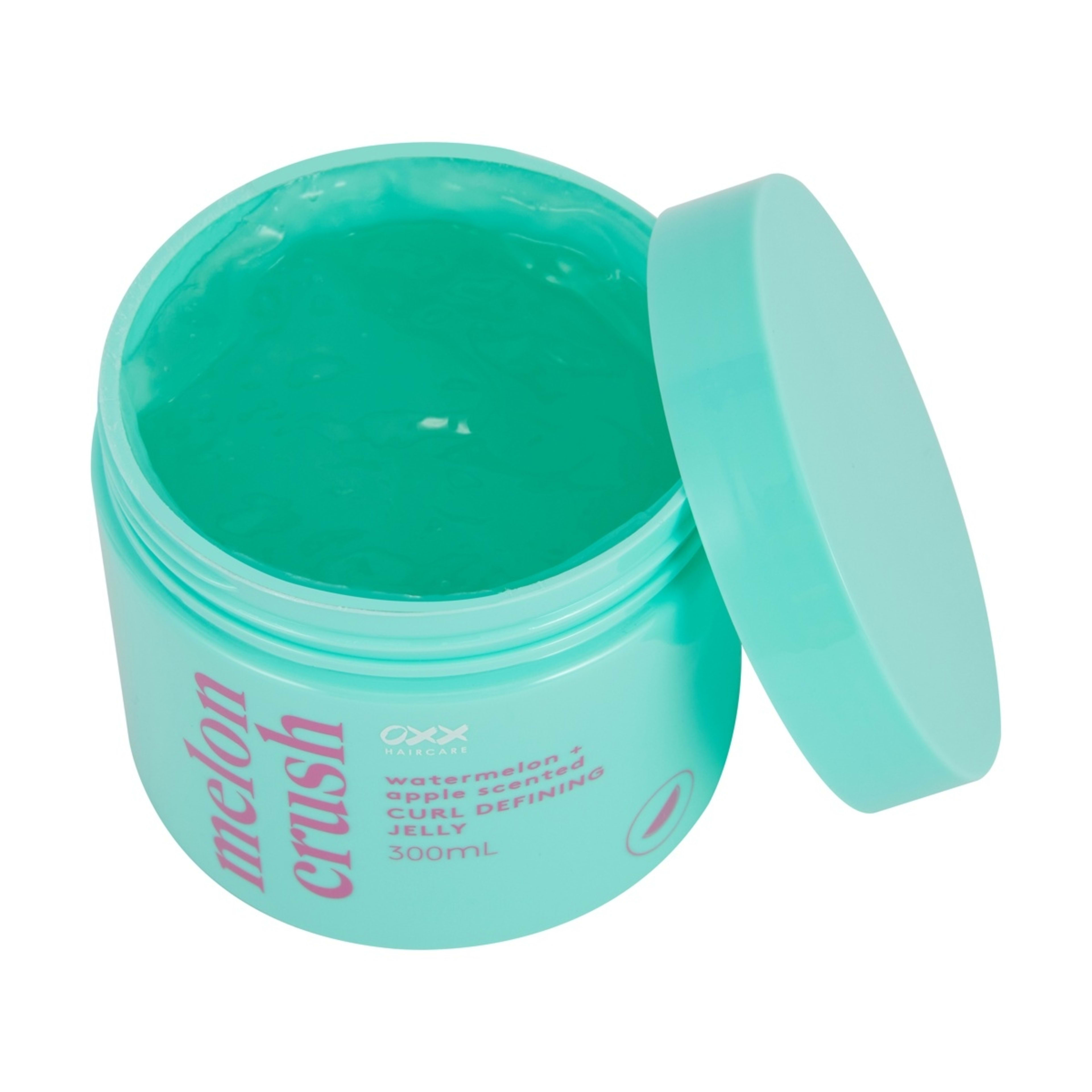 2 OXX Haircare Melon Crush Curl Defining Jelly 300ml - Watermelon and Apple Scented, 2 of 4