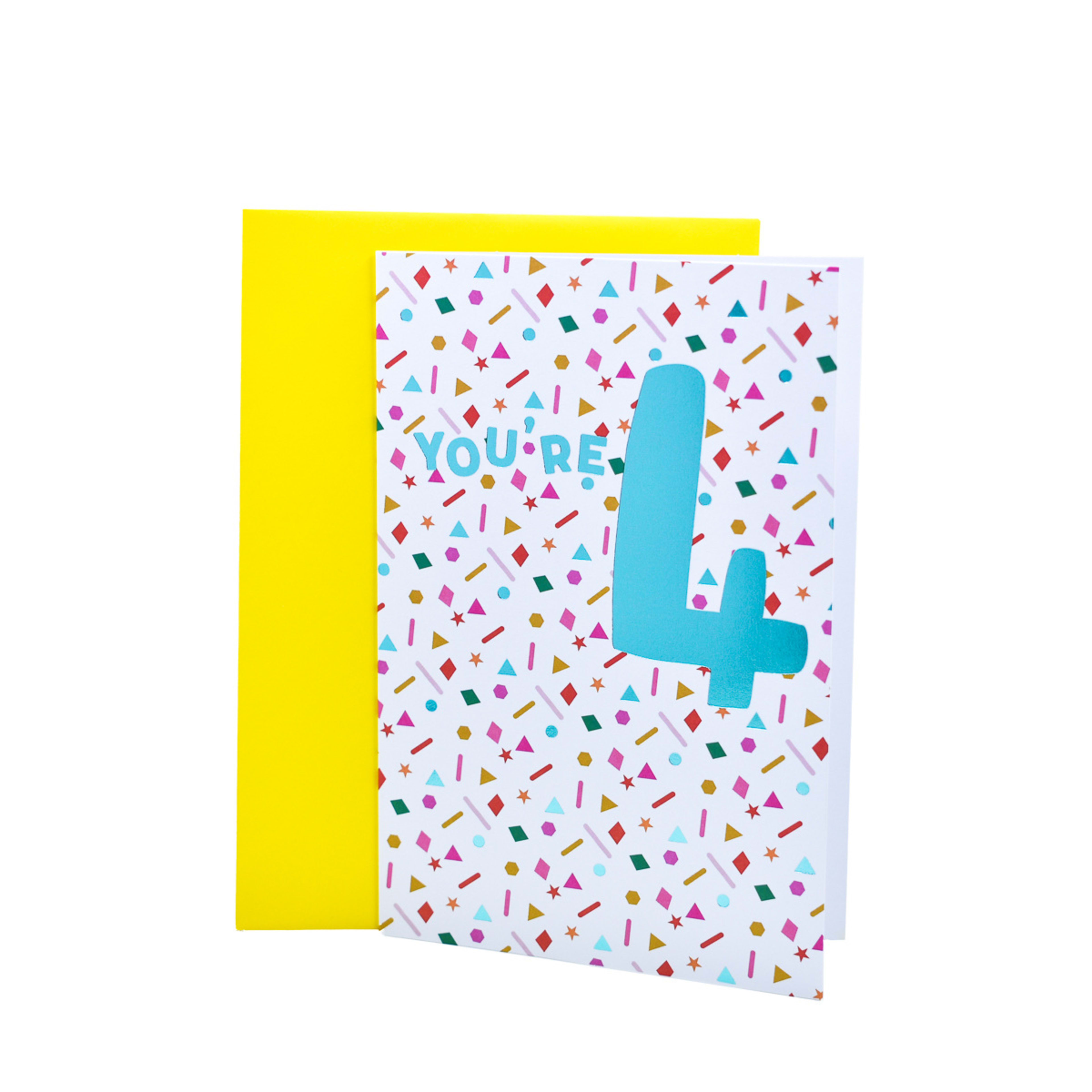 Hallmark Birthday Card Age 4 Kmart