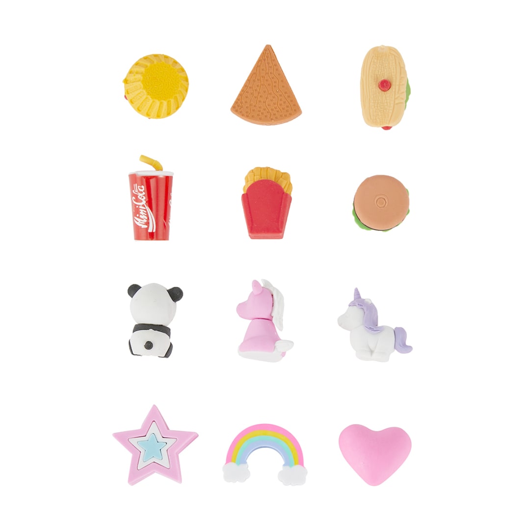 Eraser Set Assorted Kmart