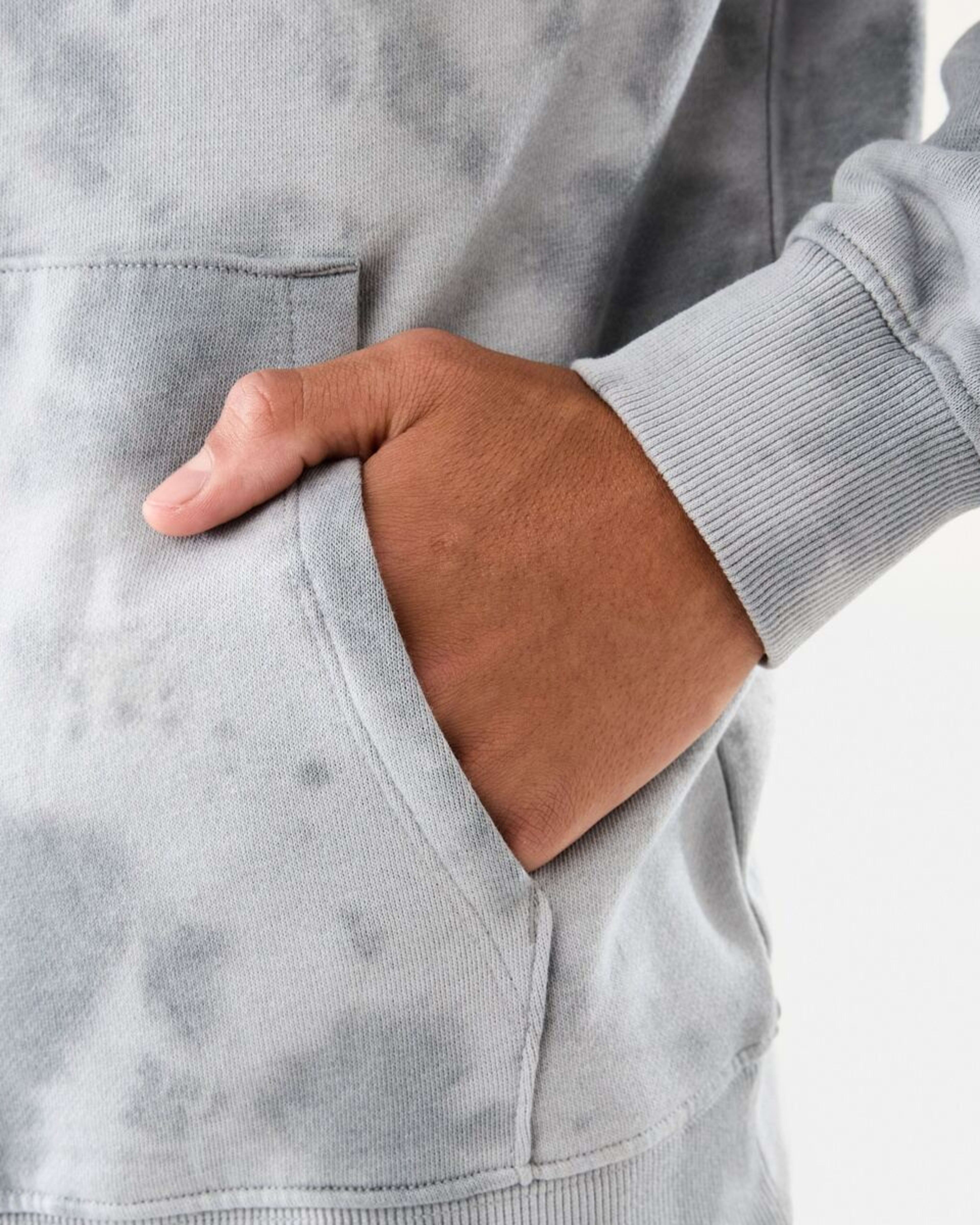 5 Oversized Washed Hoodie with Pocket Wht Unlimi, 5 of 9