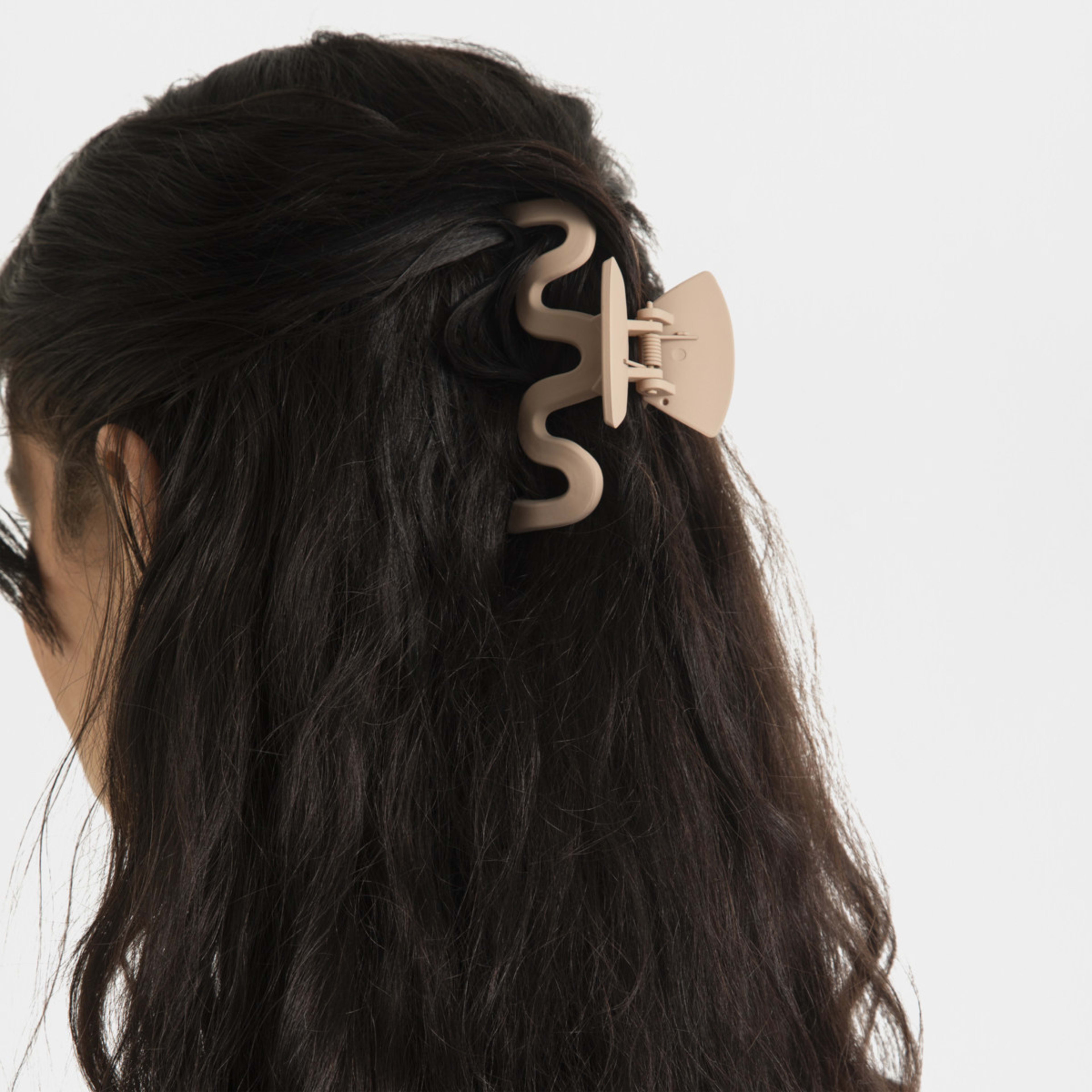 Natural Squiggle Hair Clip - Kmart