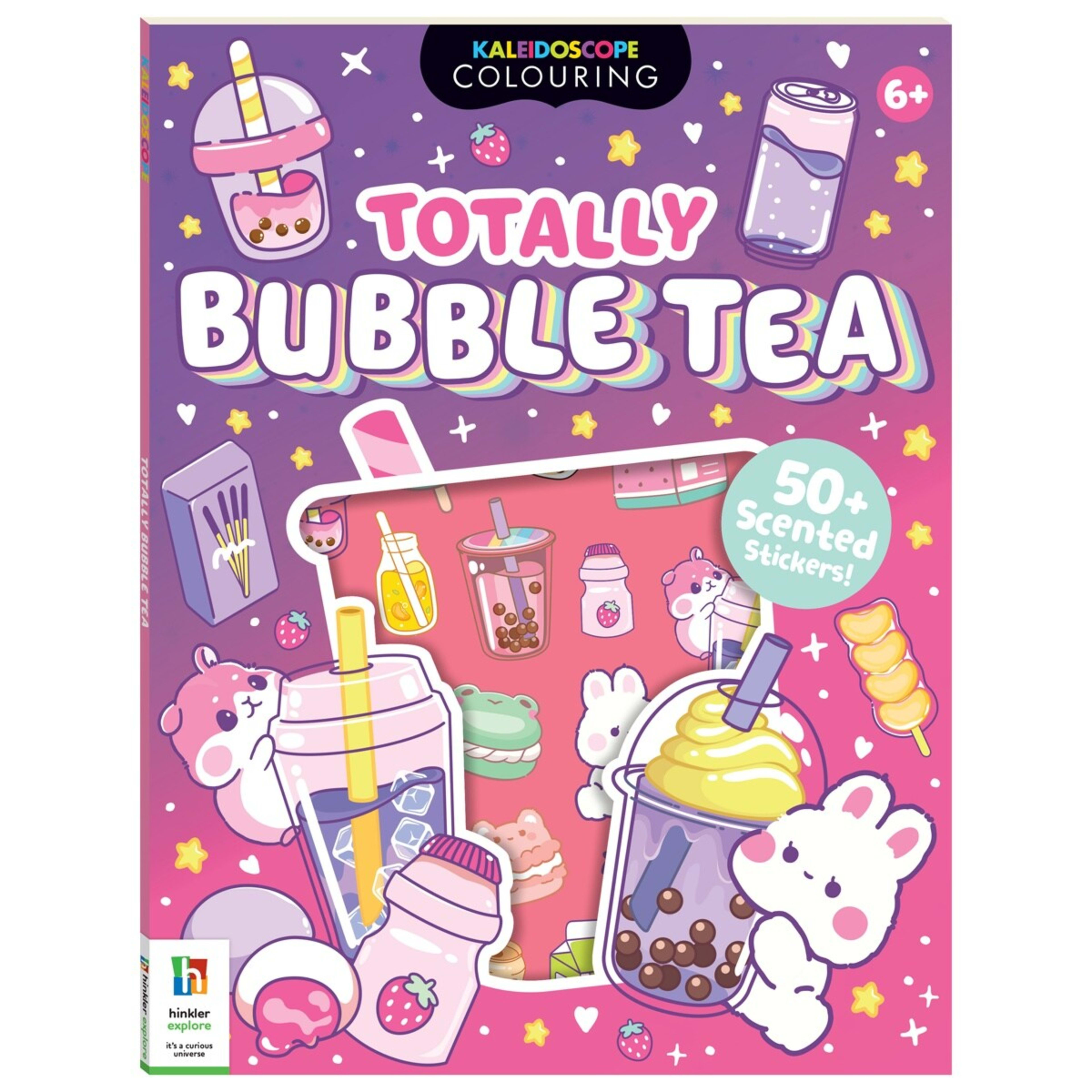 1 Kaleidoscope Colouring: Totally Bubble Tea - Book, 1 of 6
