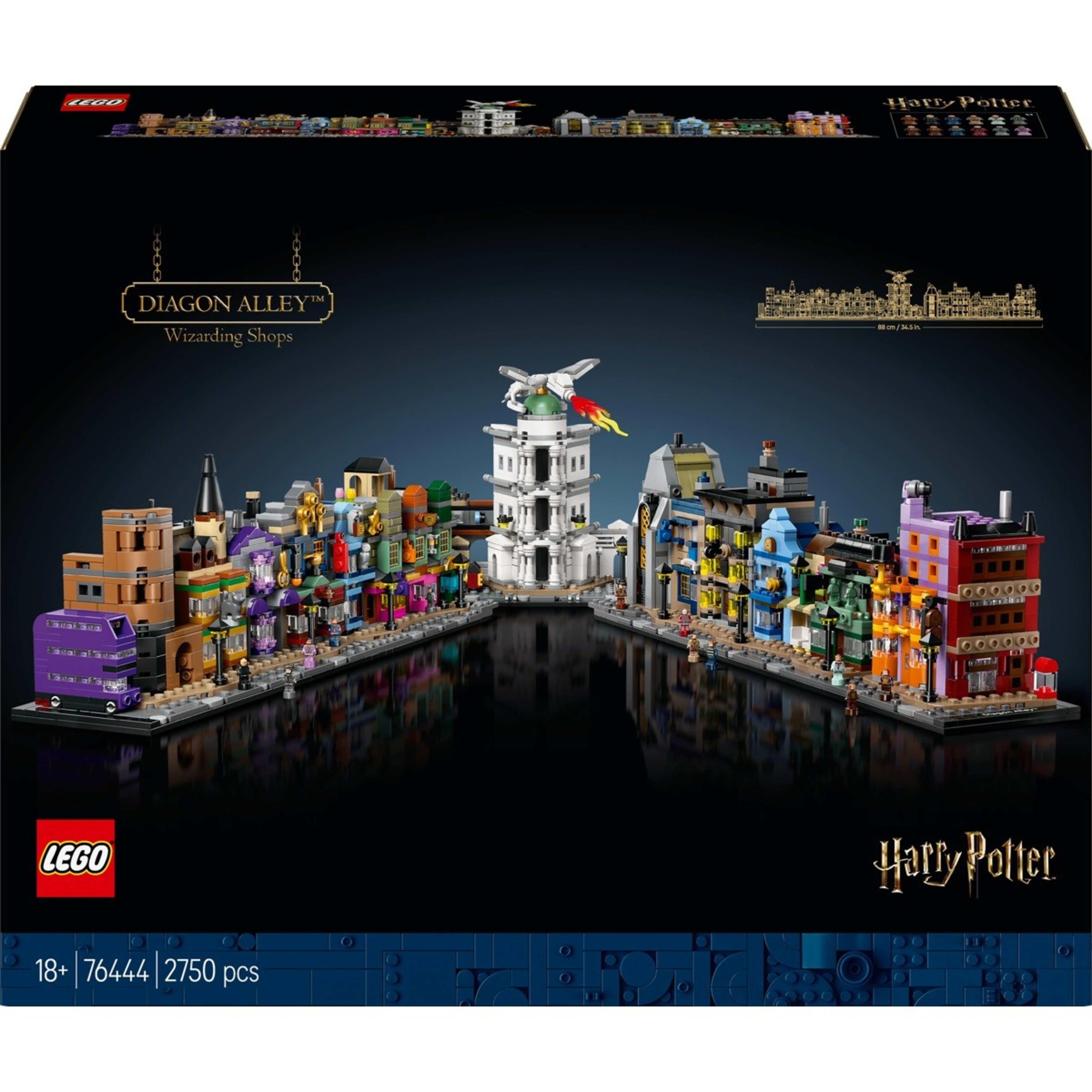 1 LEGO Harry Potter Diagon Alley Wizarding Shops 76444, 1 of 10