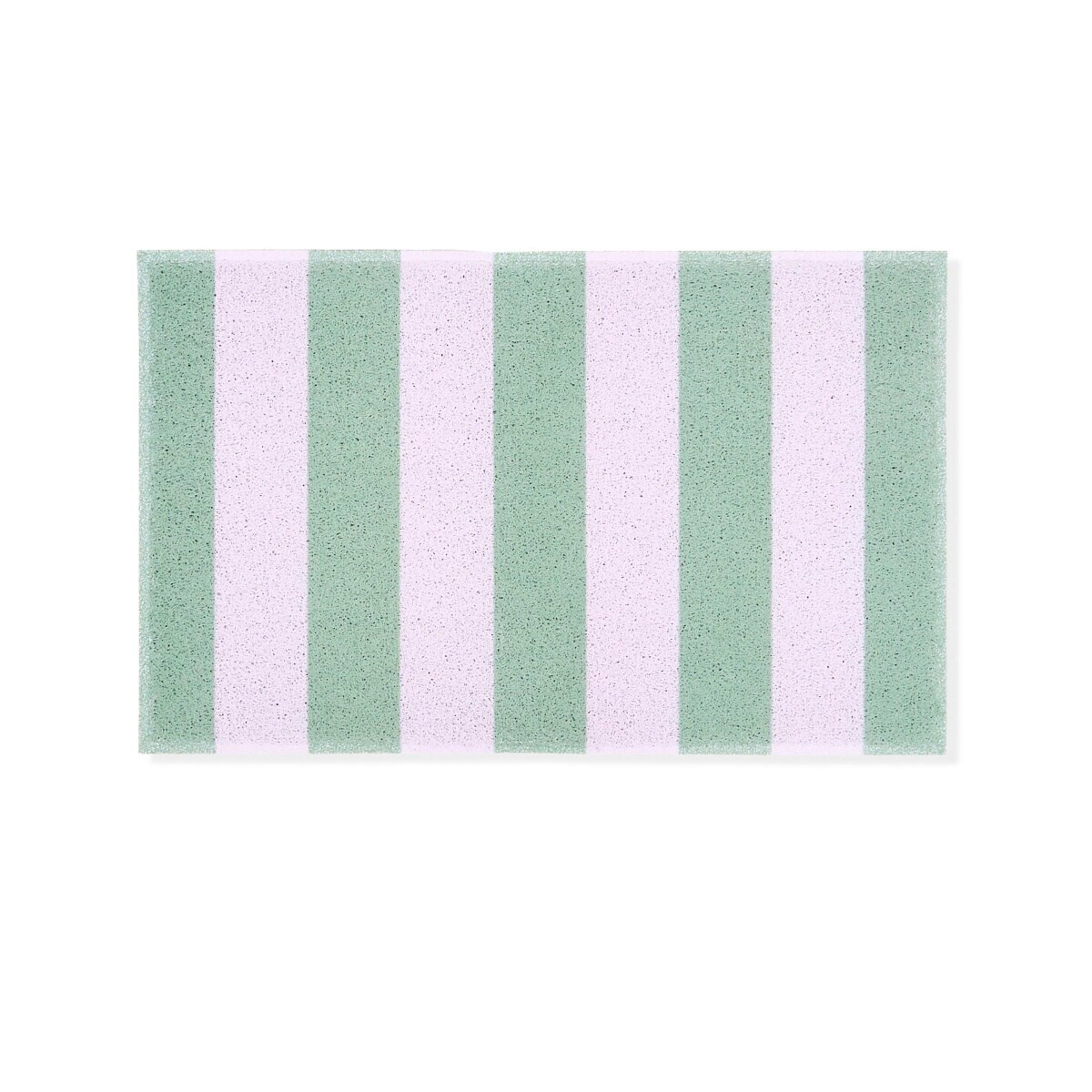 5 Dirt Grip Door Mat - Green and Lilac, 5 of 5