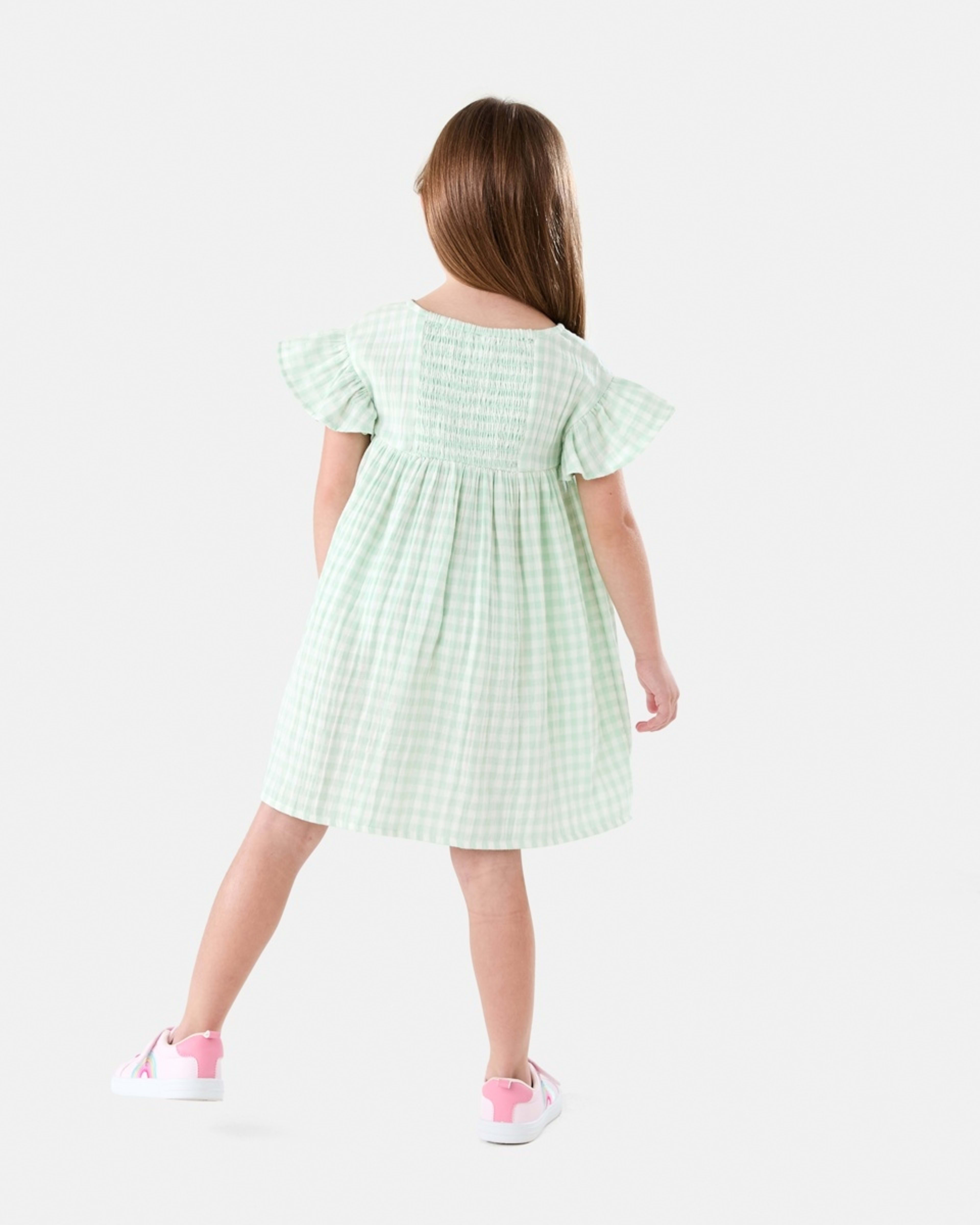 7 Woven Dress JADE GINGHAM, 7 of 7