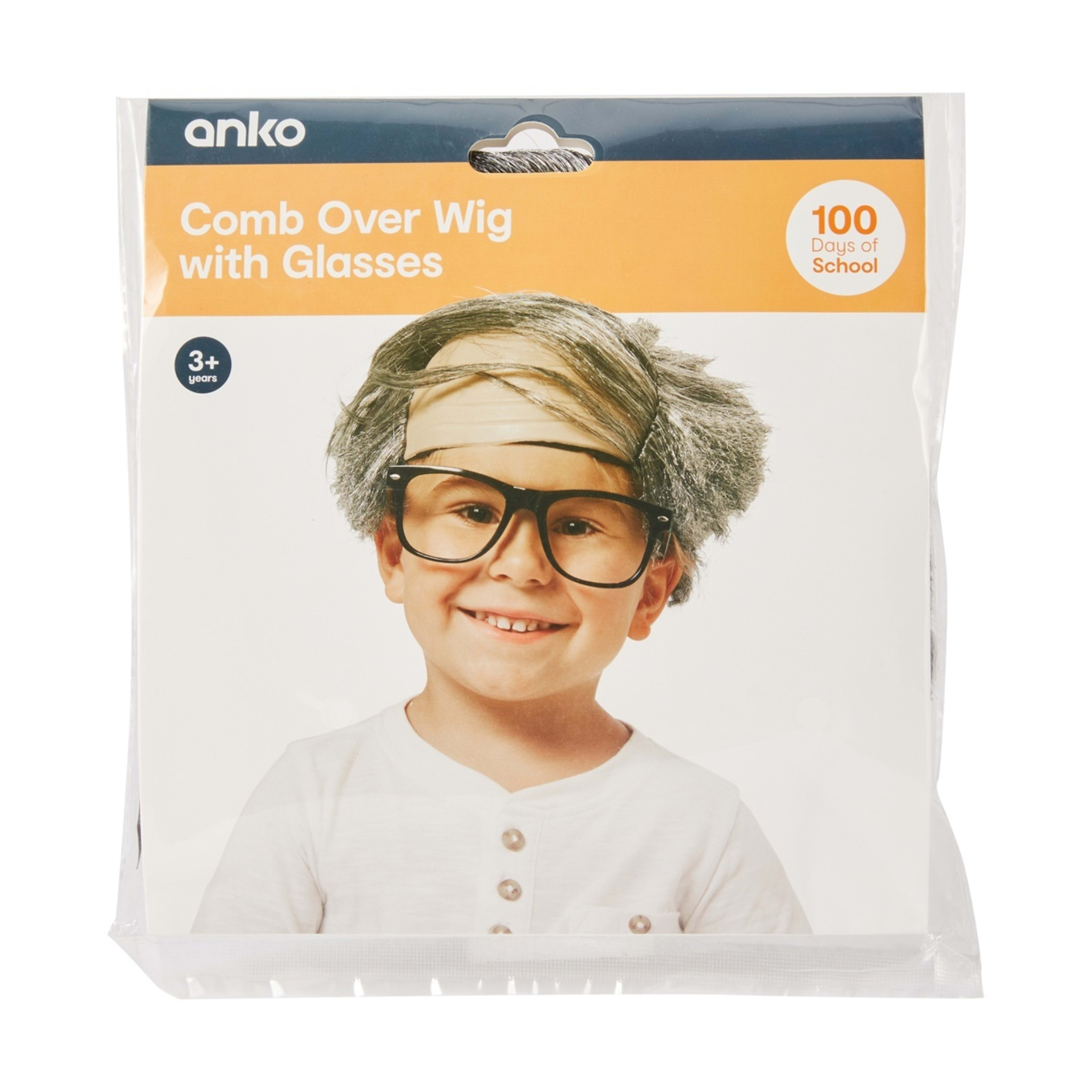 5 Comb Over Wig with Glasses - Ages 3+, 5 of 5