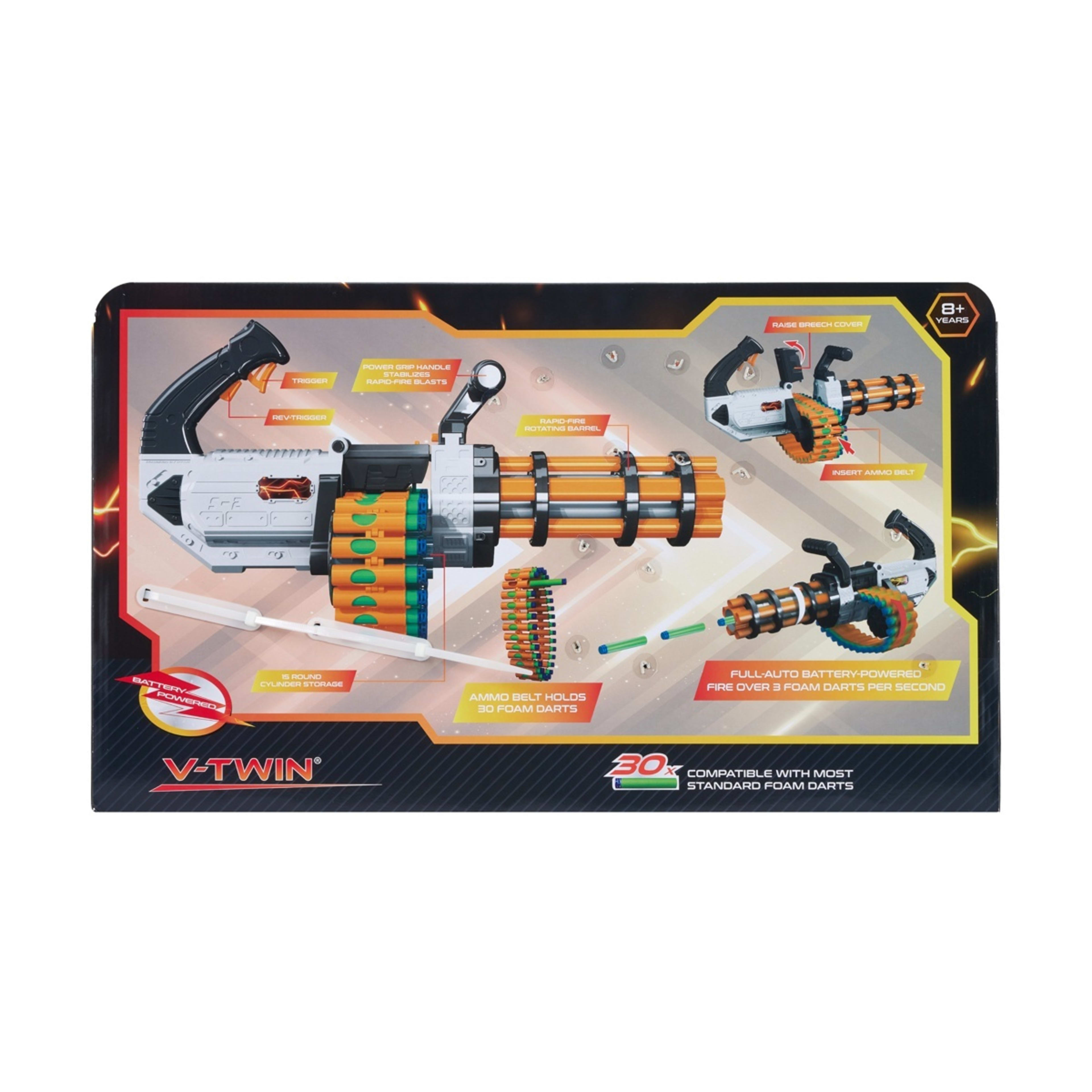8 V-Twin Motorised Gatling Belt Blaster, 8 of 8