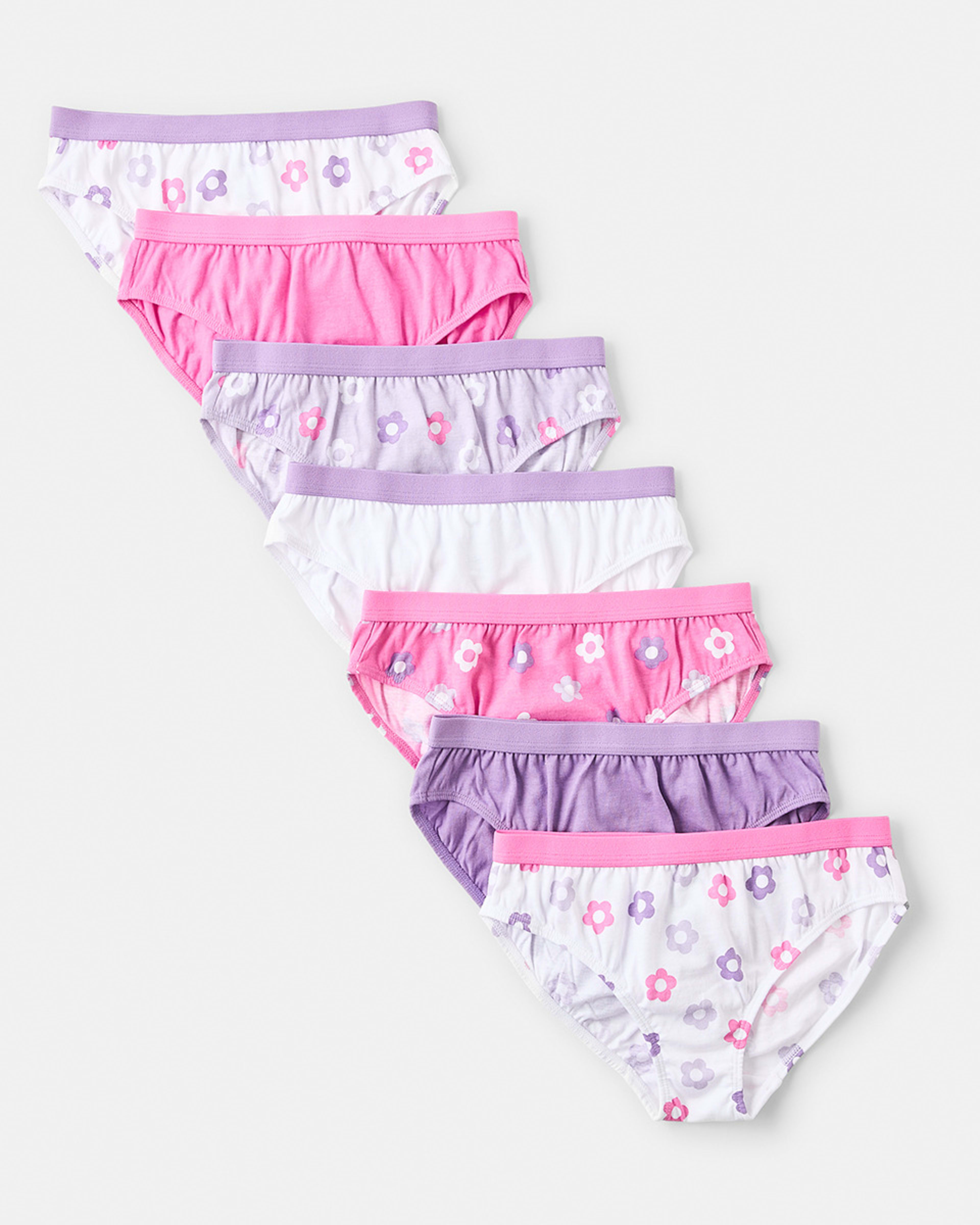 1 7 Pack Days Of The Week Briefs FLORALS, 1 of 10