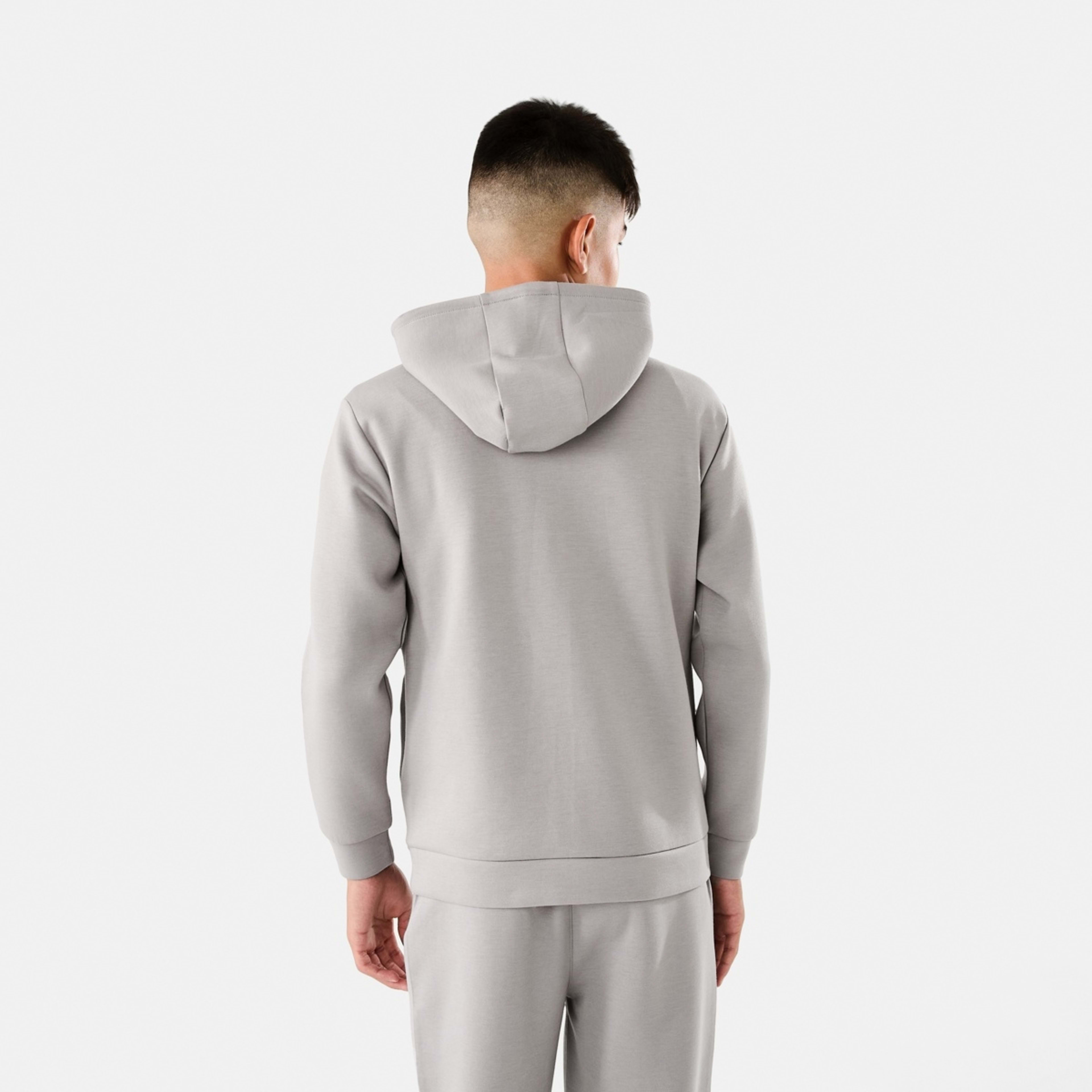 2 Active Kids Zip Through Hoodie Wet Weather Grey, 2 of 10