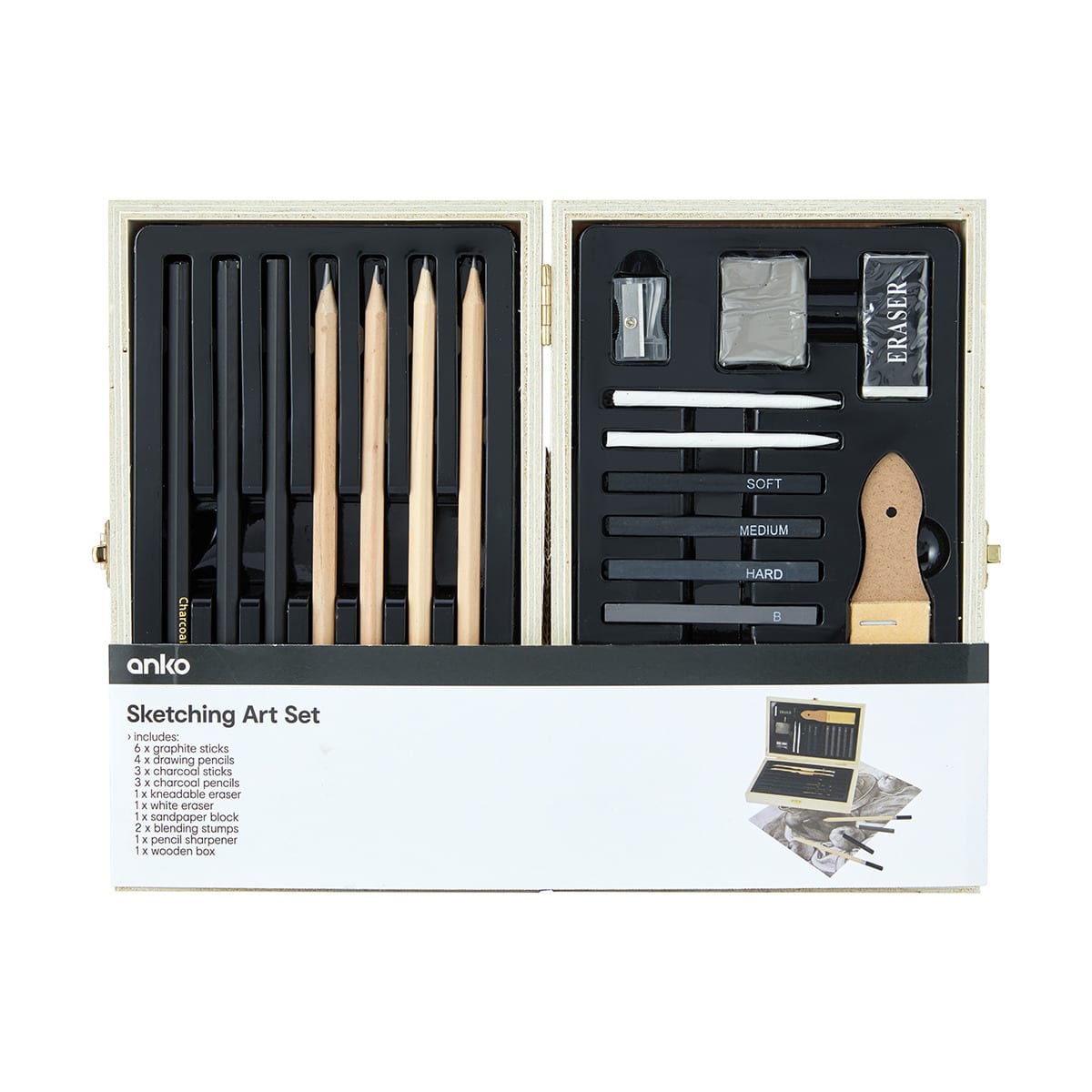 Sketching Art Set Kmart NZ