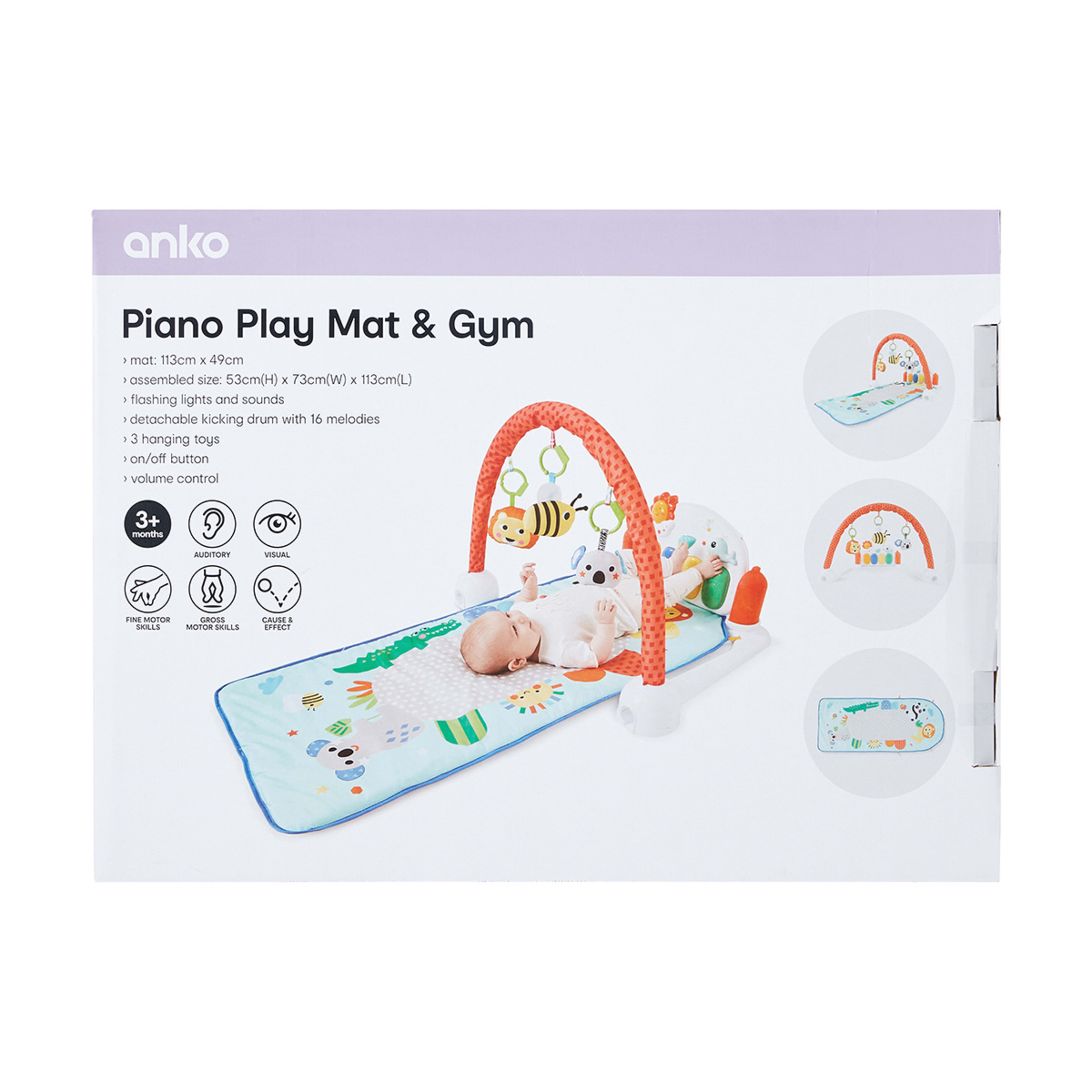 Piano Play Mat and Gym Kmart