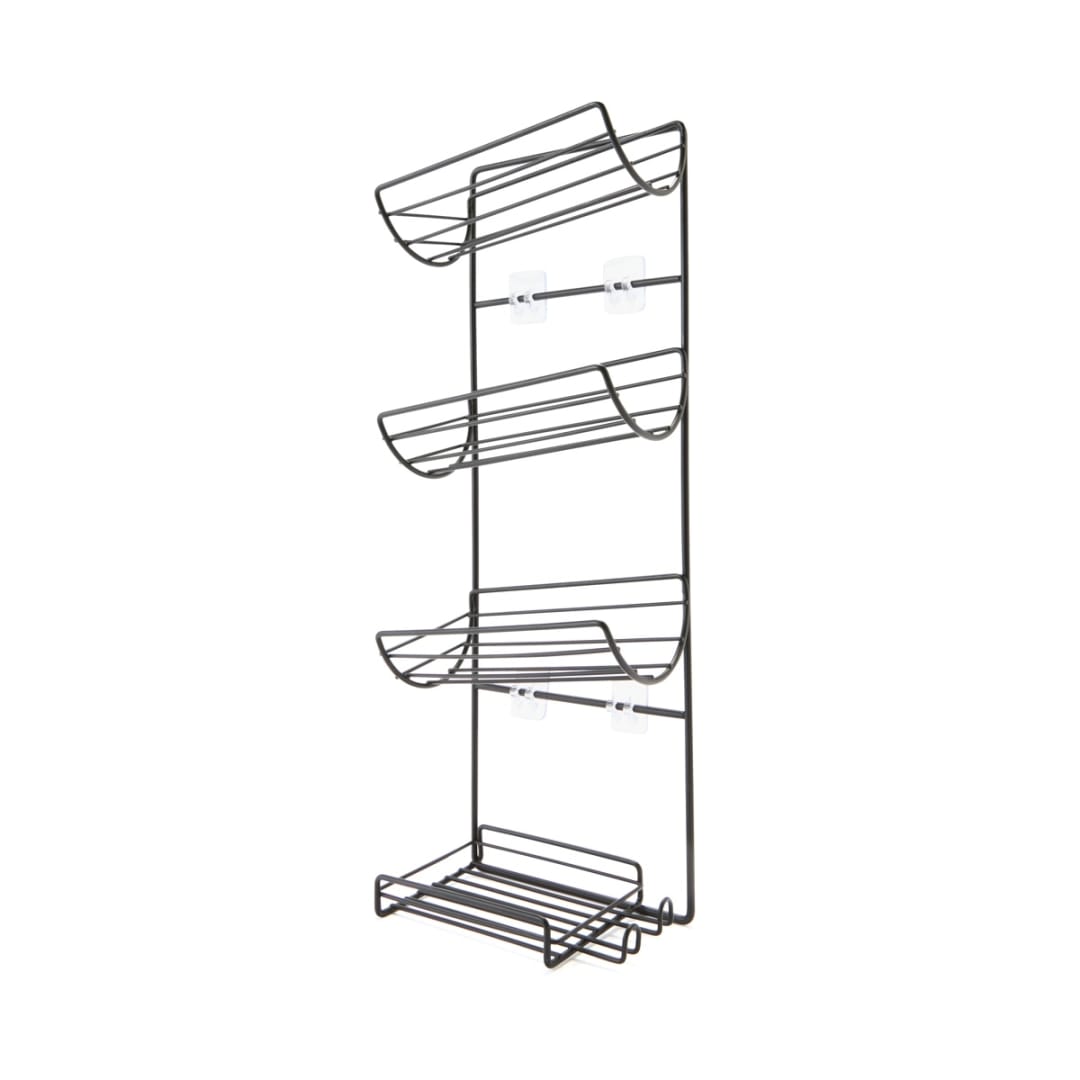 Shower Bottle Wall Caddy - Black - Kmart