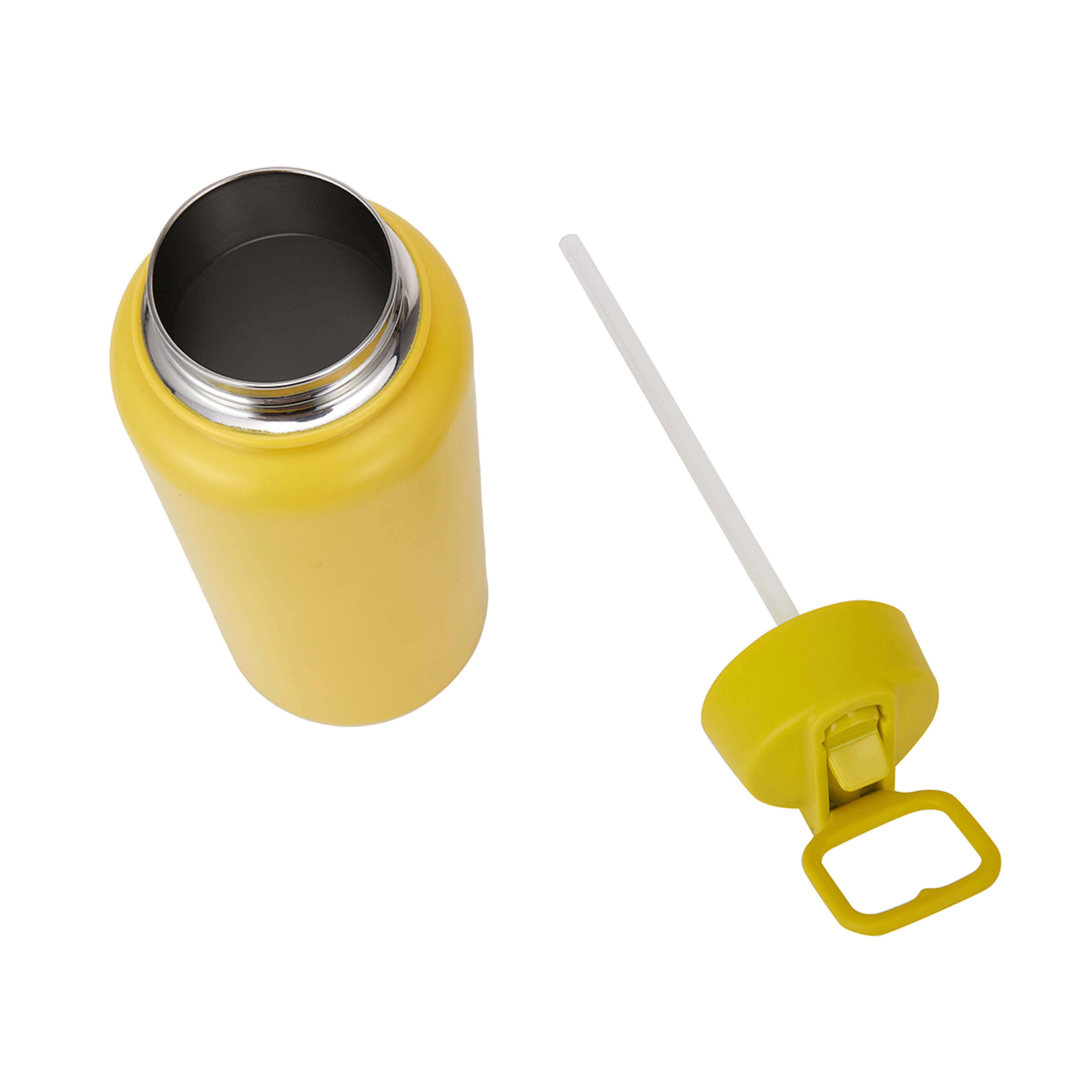 3 960ml Yellow Double Wall Insulated Drink Bottle, 3 of 4