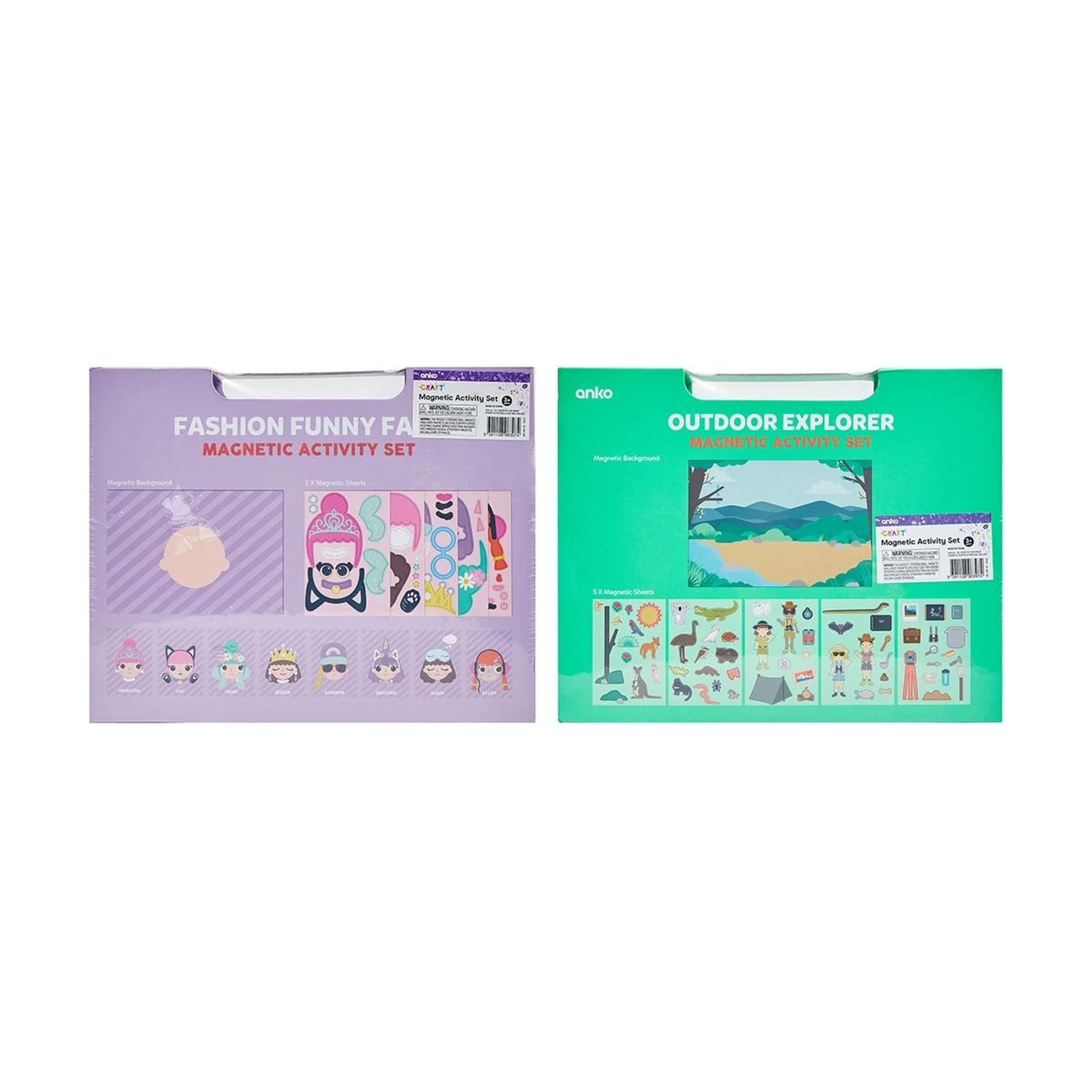 10 Magnetic Activity Set - Assorted, 10 of 10