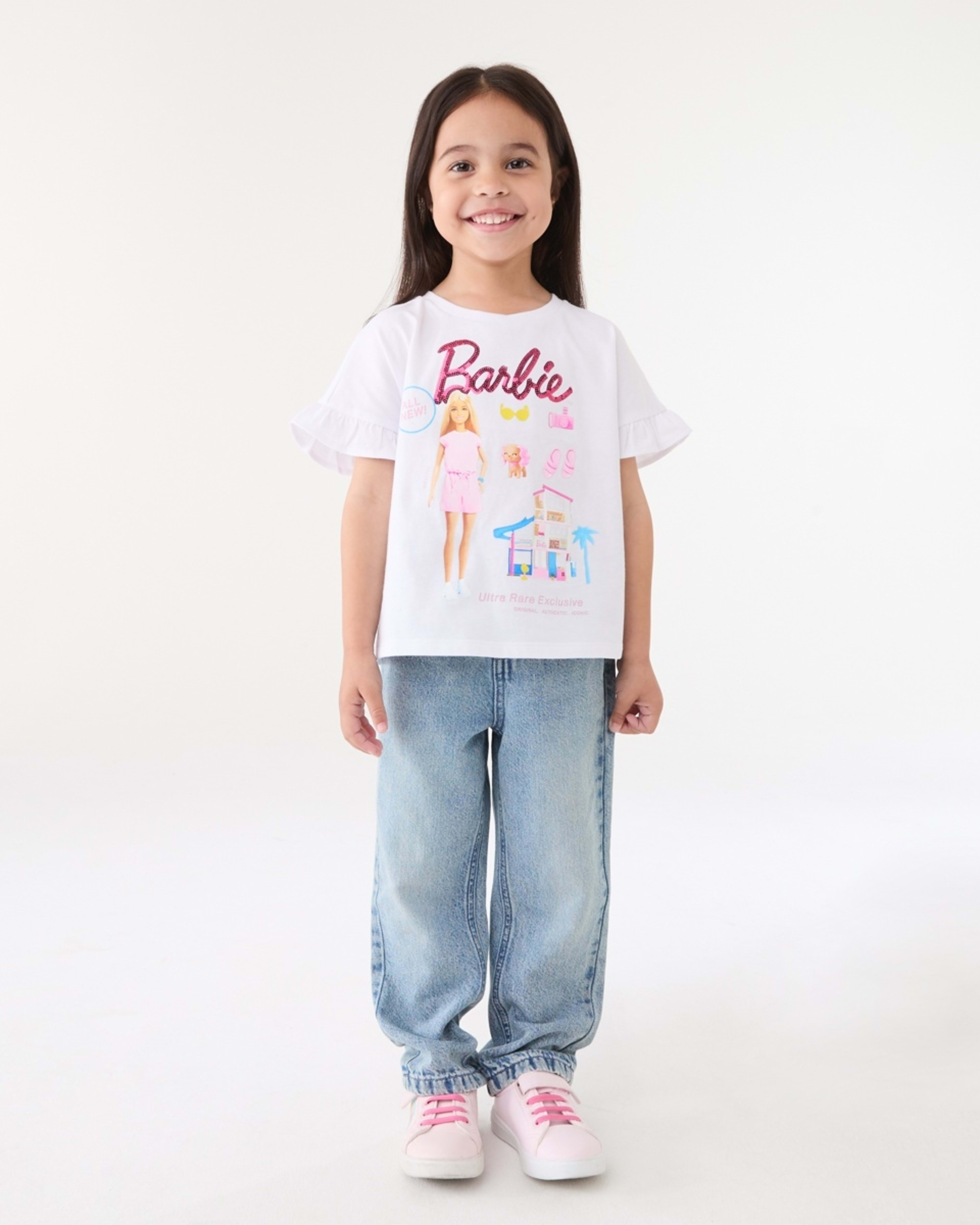 5 Barbie License Short Sleeve T-shirt BARBIE TEE, 5 of 6