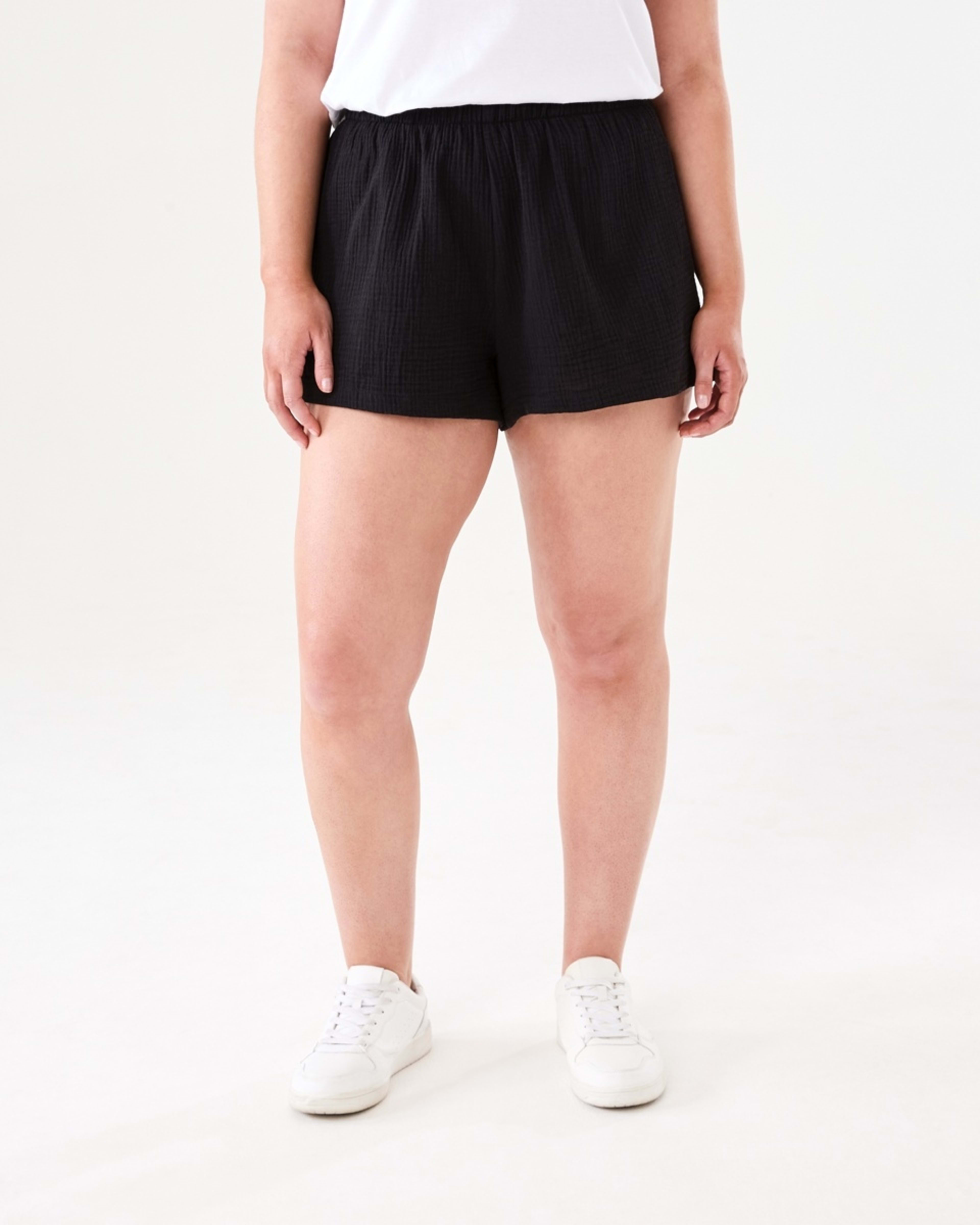 6 Double Cloth Shorts BLACK, 6 of 6