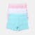 PINK ROSE, WHITE, BRIGHT TURQUOISE