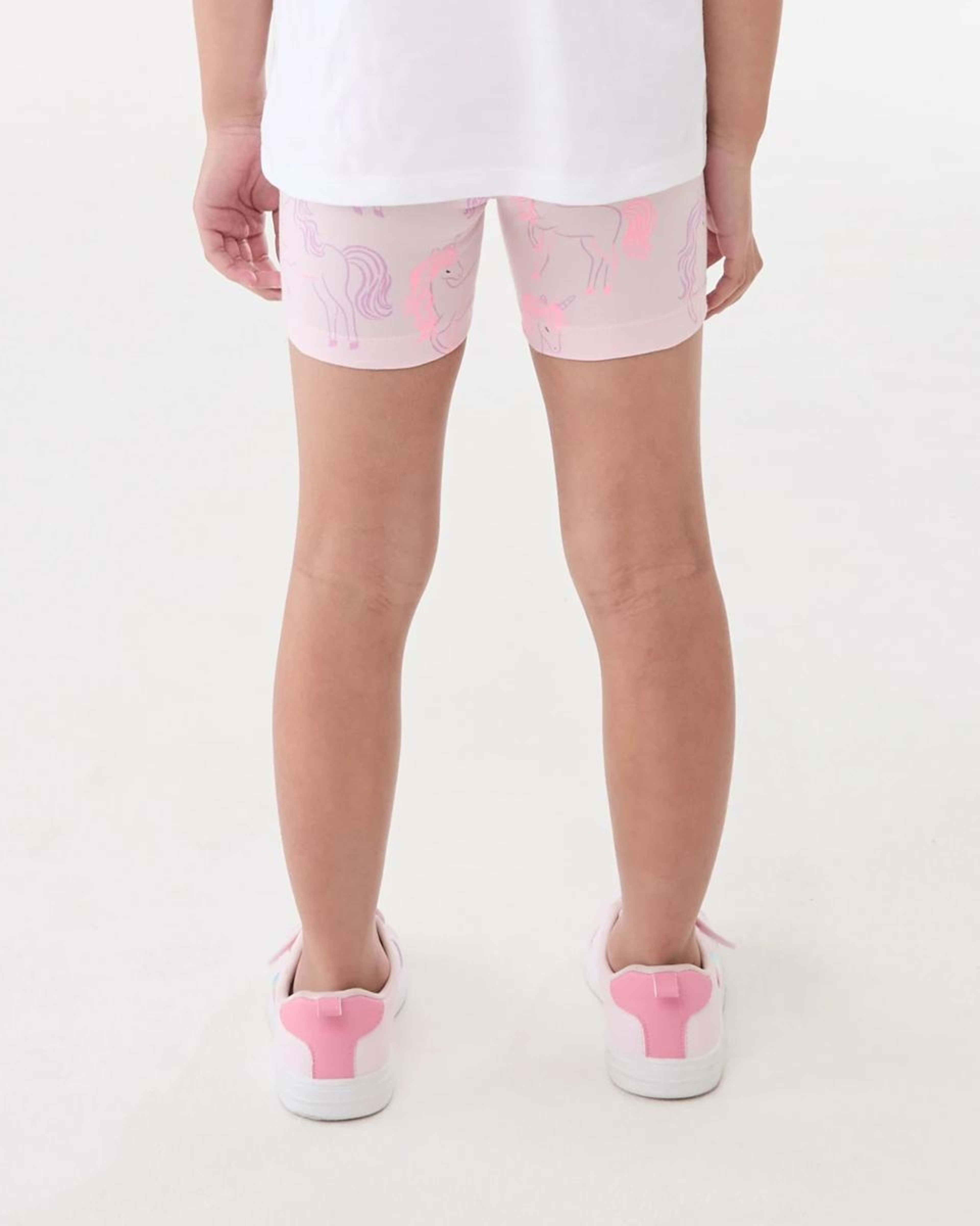 2 Printed Bike Shorts UNICORN REVERIE  PINK, 2 of 6